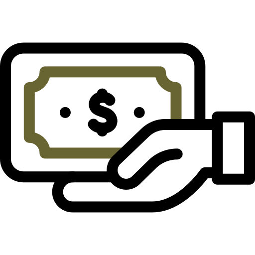 A simplistic illustration of a speech bubble with a unique, stylized border.