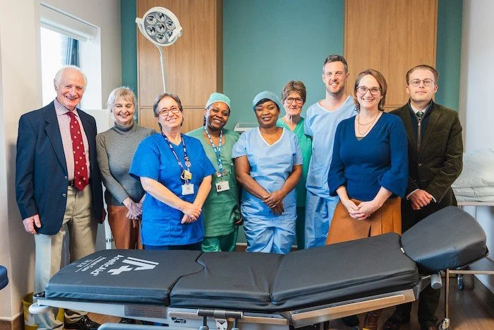 New bed donated to Townlands Hospital in memory of Former Mayor