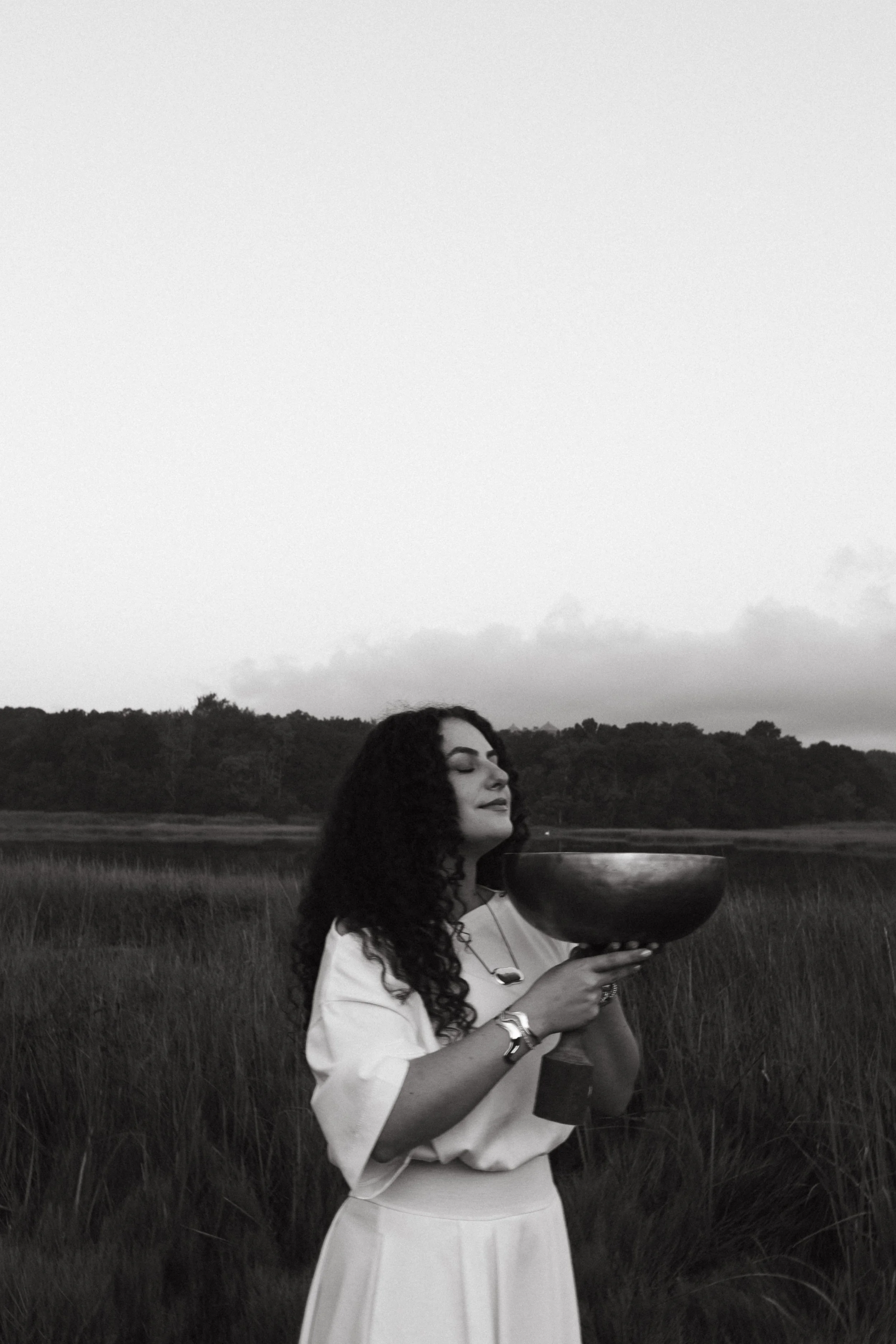 Nadia Rayhan, PAUSE Creative Arts Therapy, creative arts therapy Long Island, music therapy Long Island, sound therapy Long Island, crystal bowl healing, group sound baths, hire sound therapist, clinical supervision, anxiety therapy, stress relief