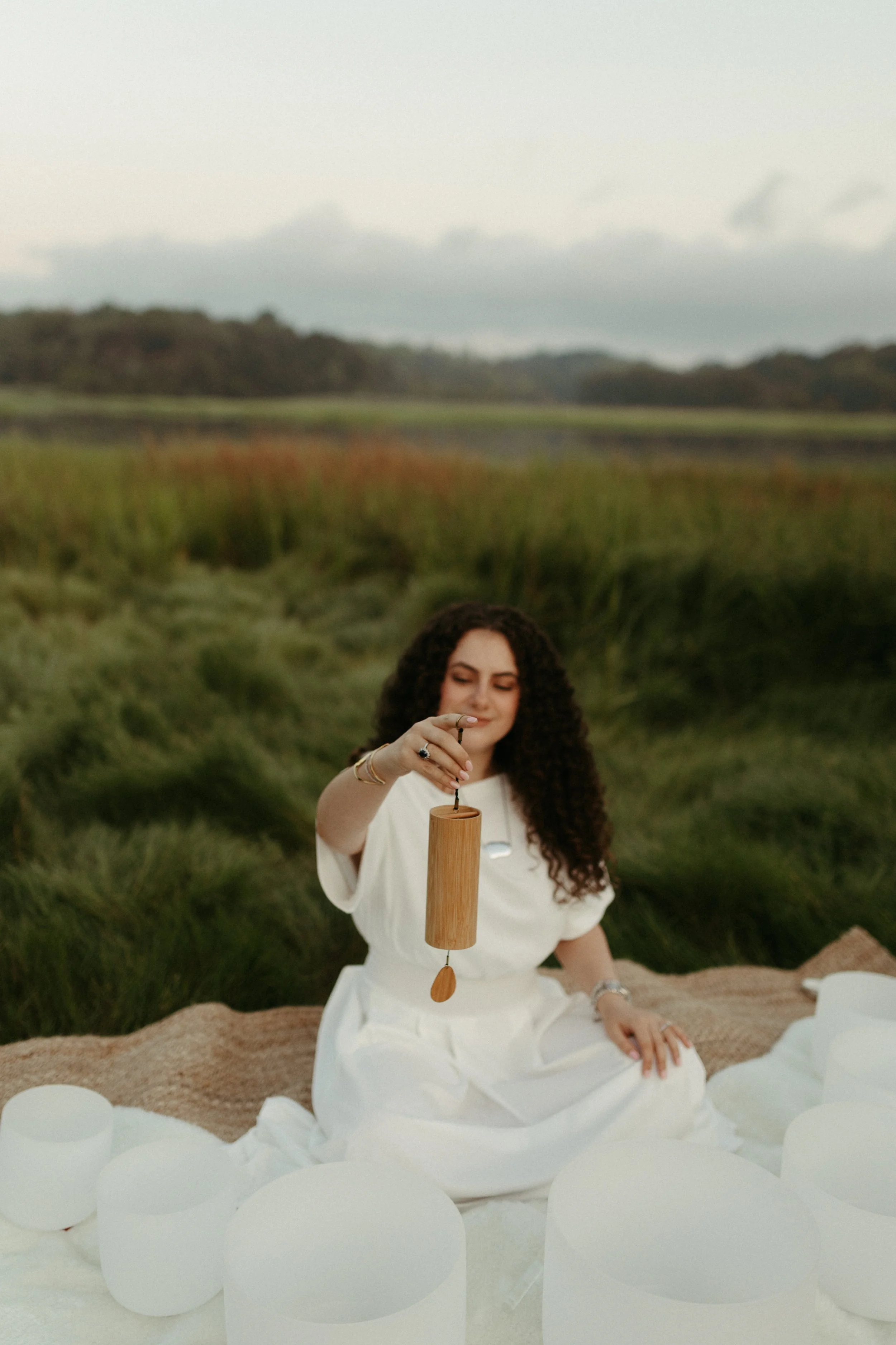 Nadia Rayhan, PAUSE Creative Arts Therapy, creative arts therapy Long Island, music therapy Long Island, sound therapy Long Island, crystal bowl healing, group sound baths, hire sound therapist, clinical supervision, anxiety therapy, stress relief