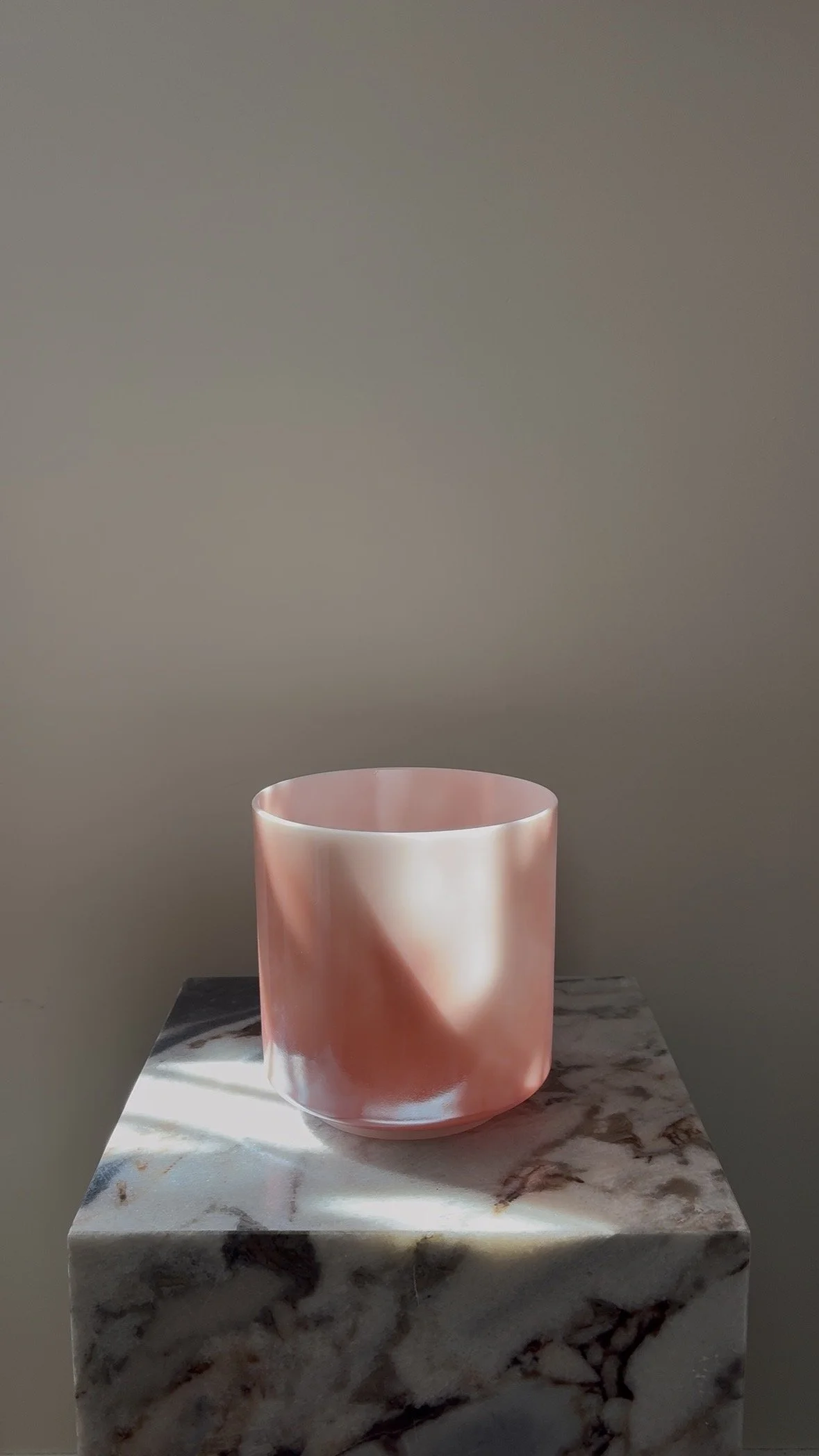 G+10 Rose Quartz Palladium: TENDER, STEADY, STRENGTHENING.