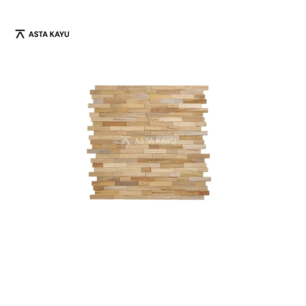 Decoratief houten wandpaneel Sulawesi Natural Limestone – natuursteenlook