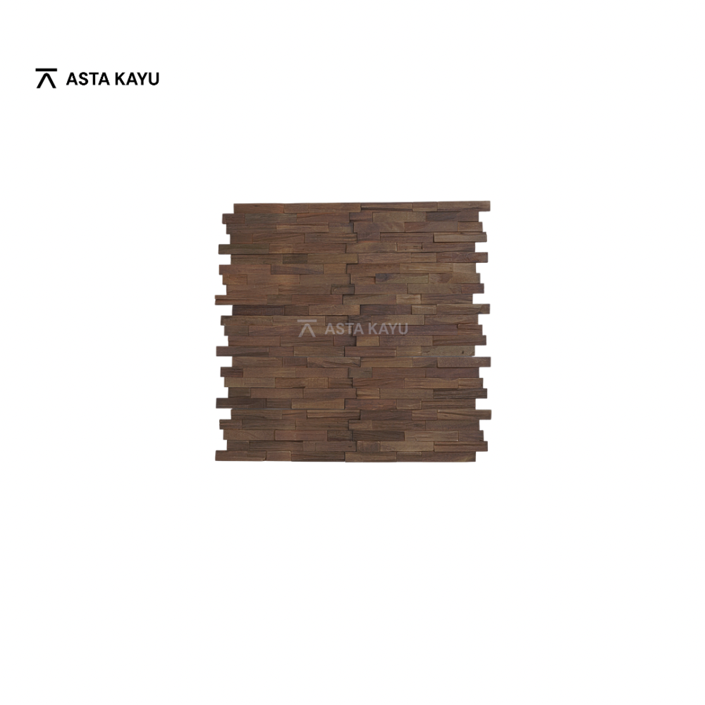 Decoratief houten wandpaneel Sumatra Smoked Cocoa – elegante afwerking