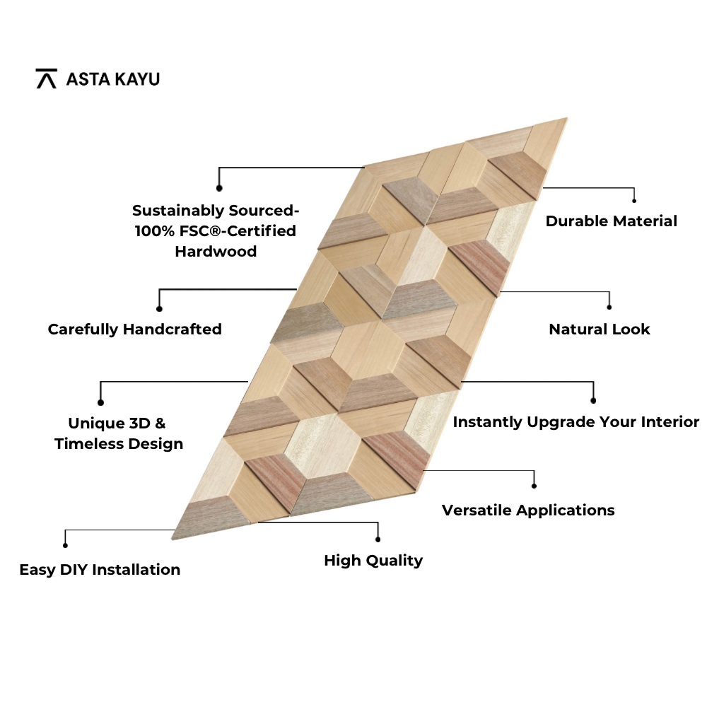 Asta Kayu Parallel Stack – productkenmerken