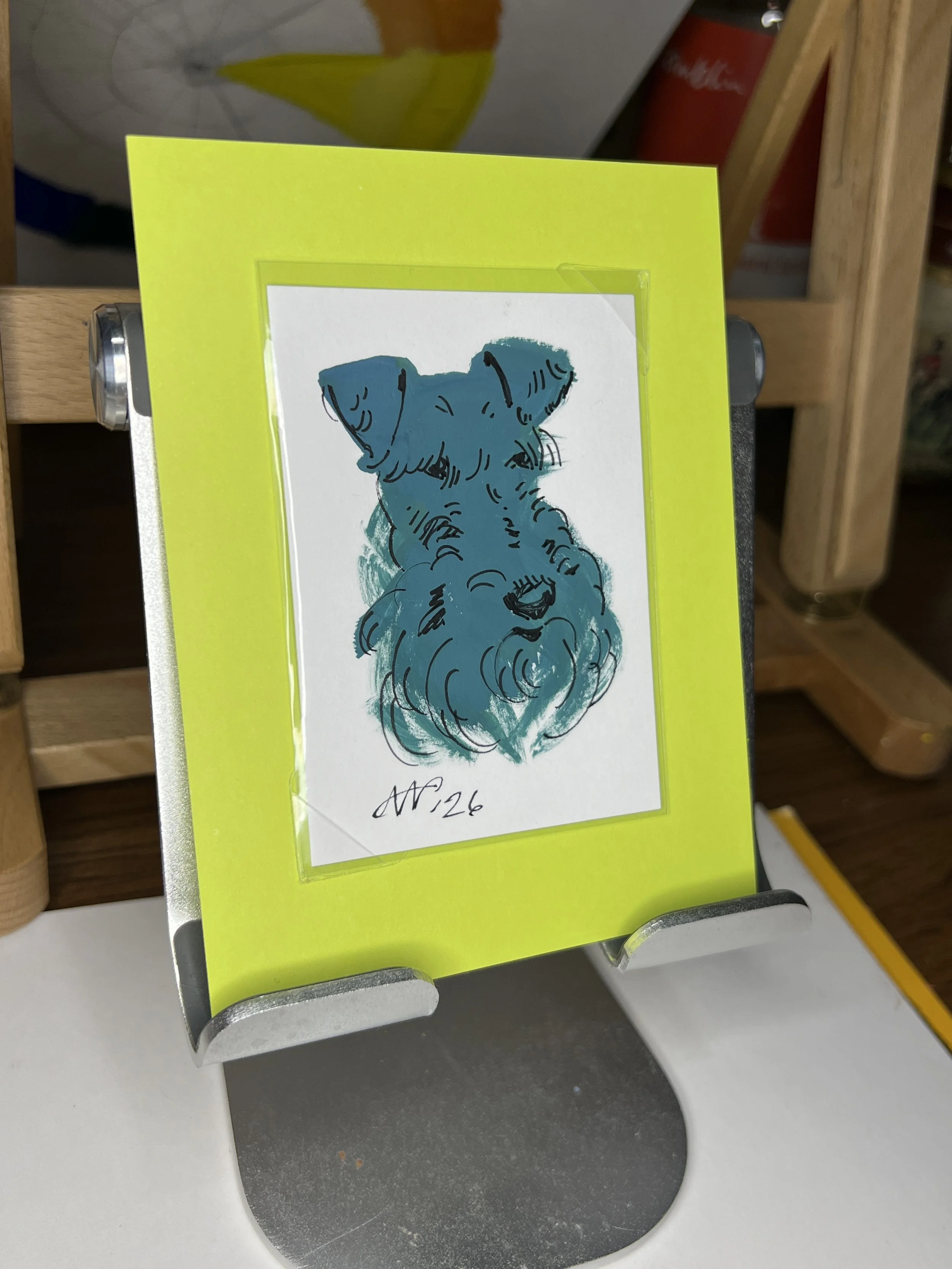 Custom MINI pet portrait