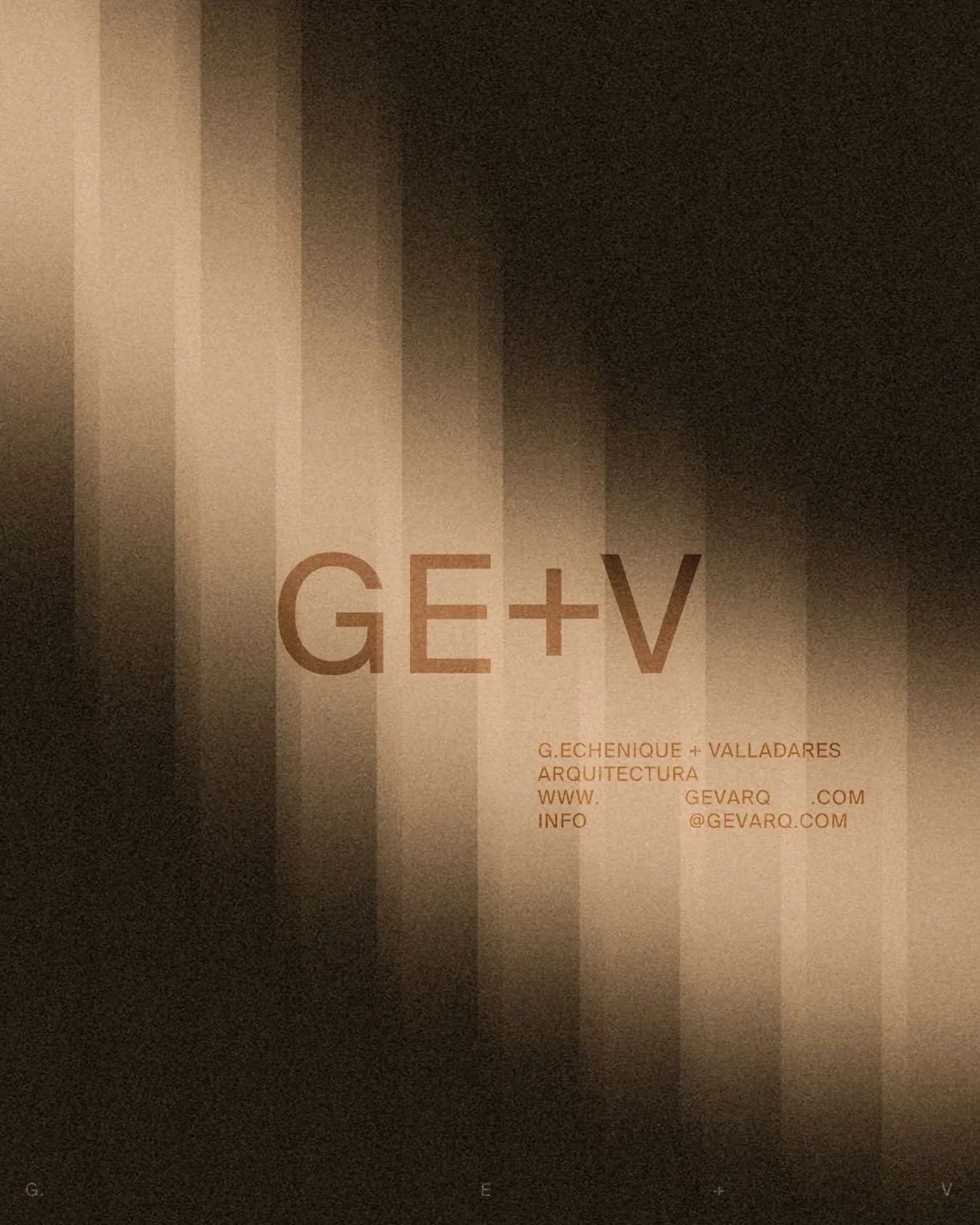 G. Echenique + Valladares 
Arquitectura +  Interiorismo