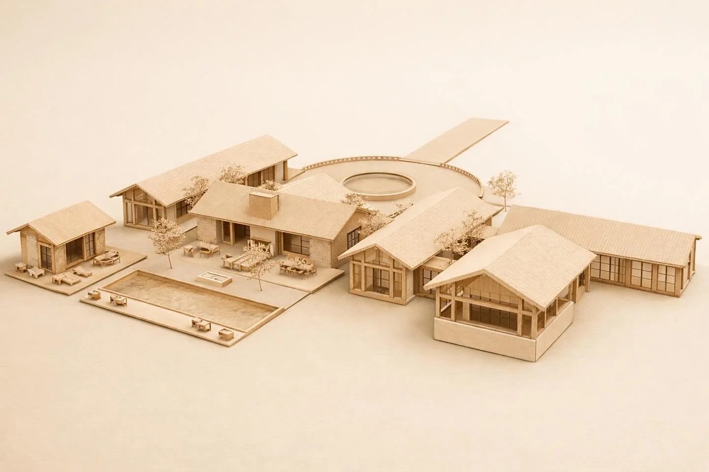 Maqueta de proyecto Rancho Dos Piedras.