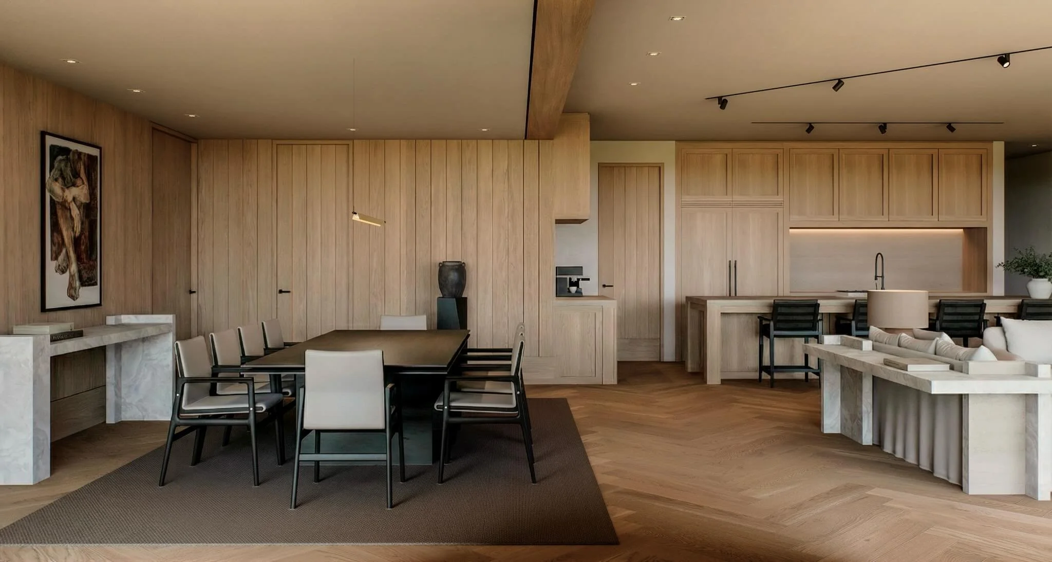 Departamento ORG

Un espacio dise&ntilde;ado para compartirse.

Arquitectura &amp; Interiores: @gev_arq 
Visualizaci&oacute;n: @adrs__studio
