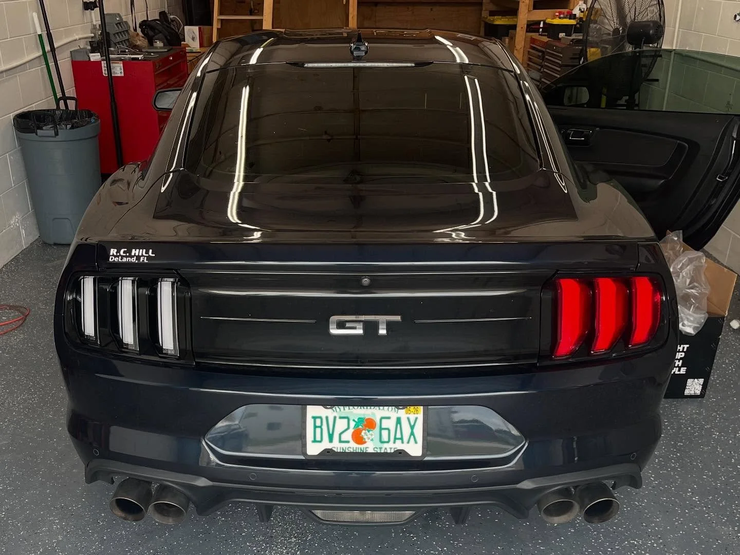 2021 Ford Mustang: Custom LED Tail Light Installation