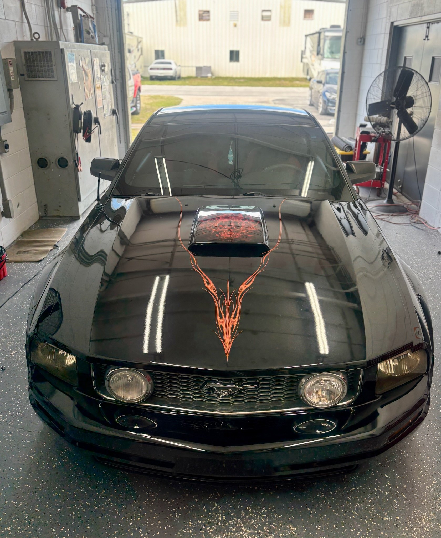 Sony Apple CarPlay and Android Auto touchscreen head unit installation, replacing a damaged radio in a Ford Mustang, by Bronson Audio.