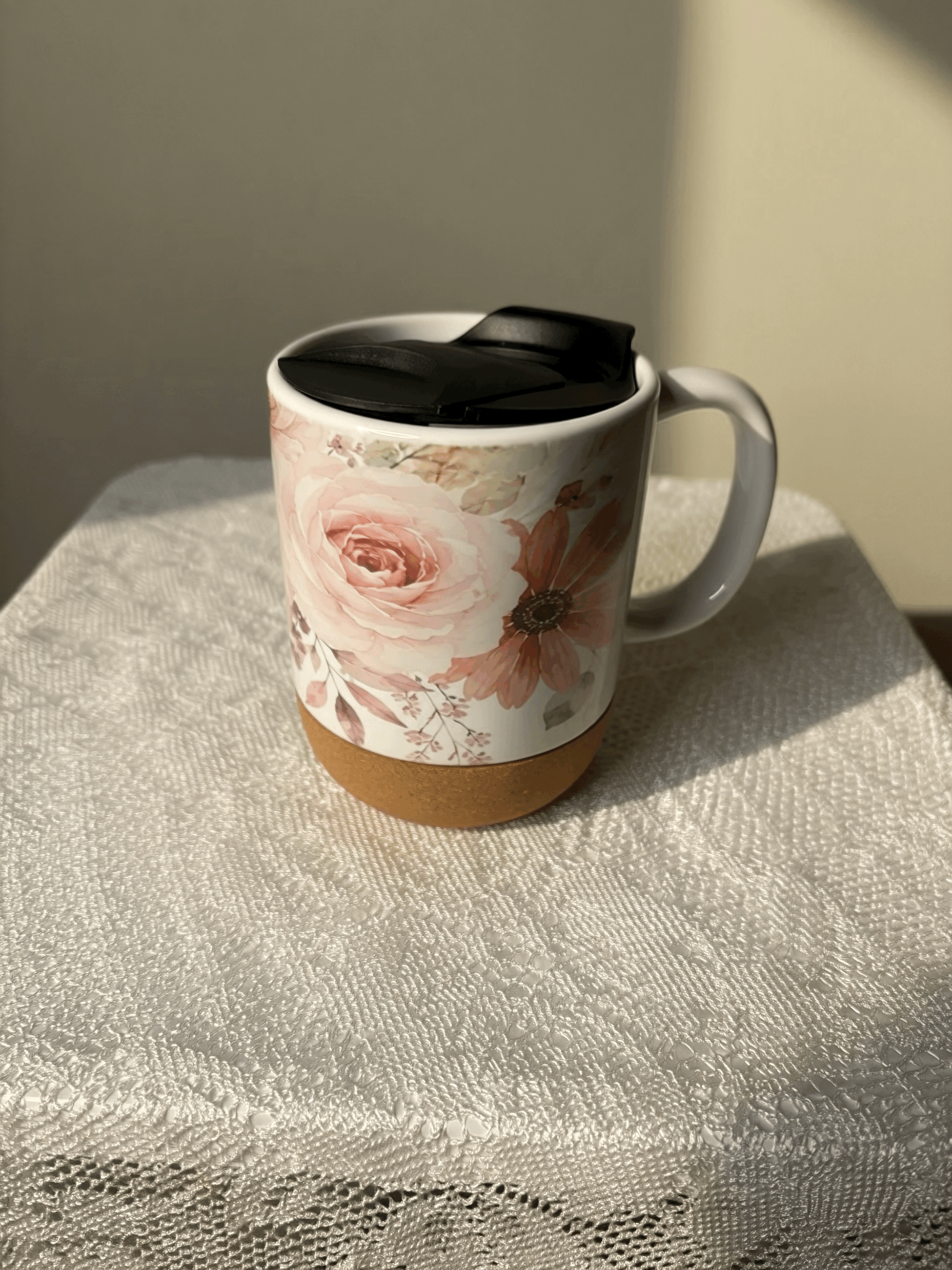 Custom Cork Base Ceramic Mugs