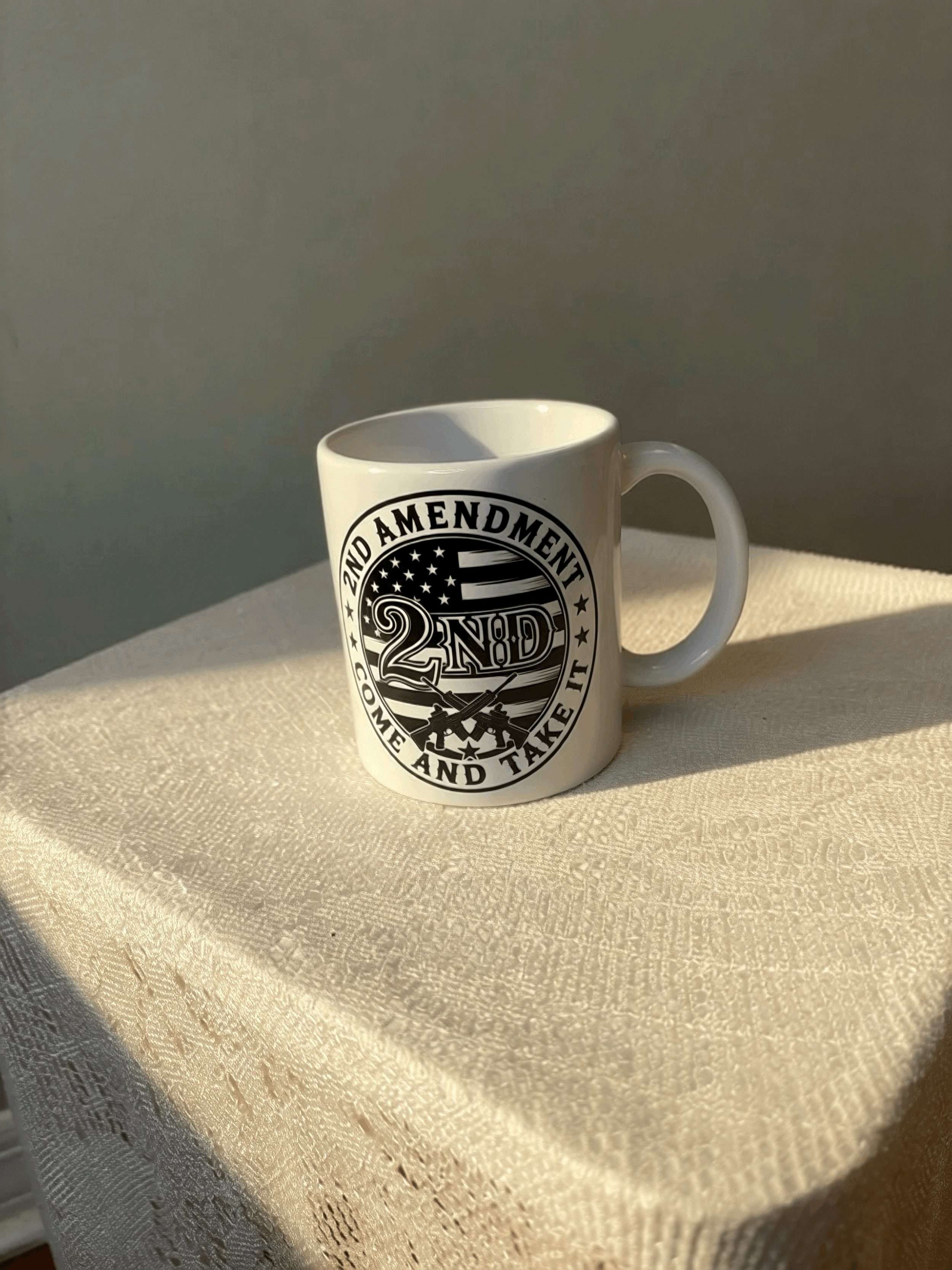 Second Amendment “Come and Take It” Coffee Mug