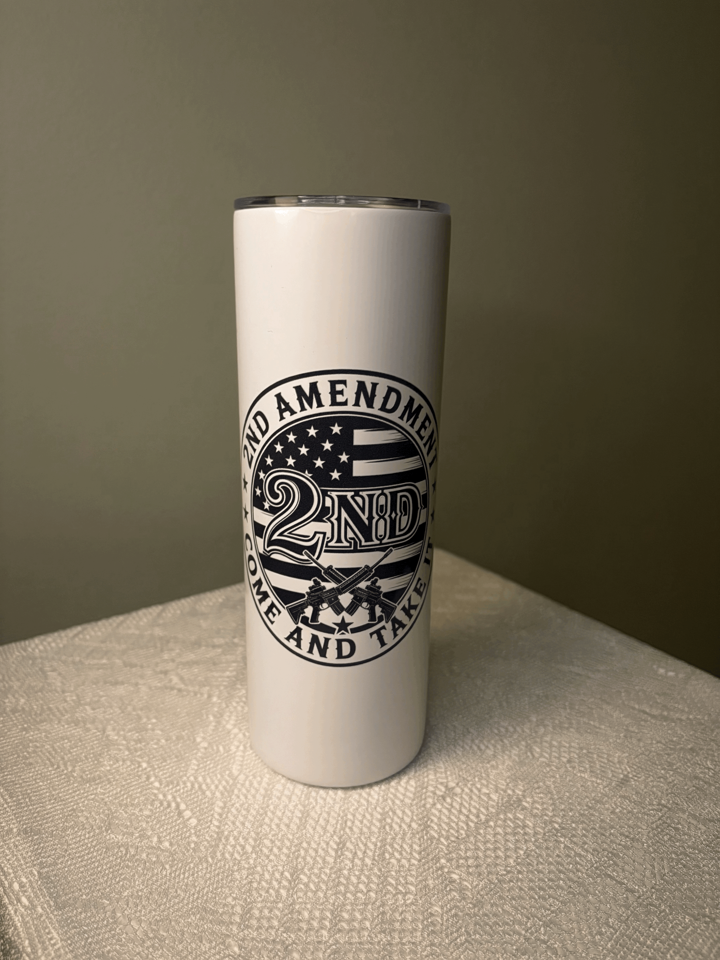 Second Amendment “Come and Take It” Tumbler