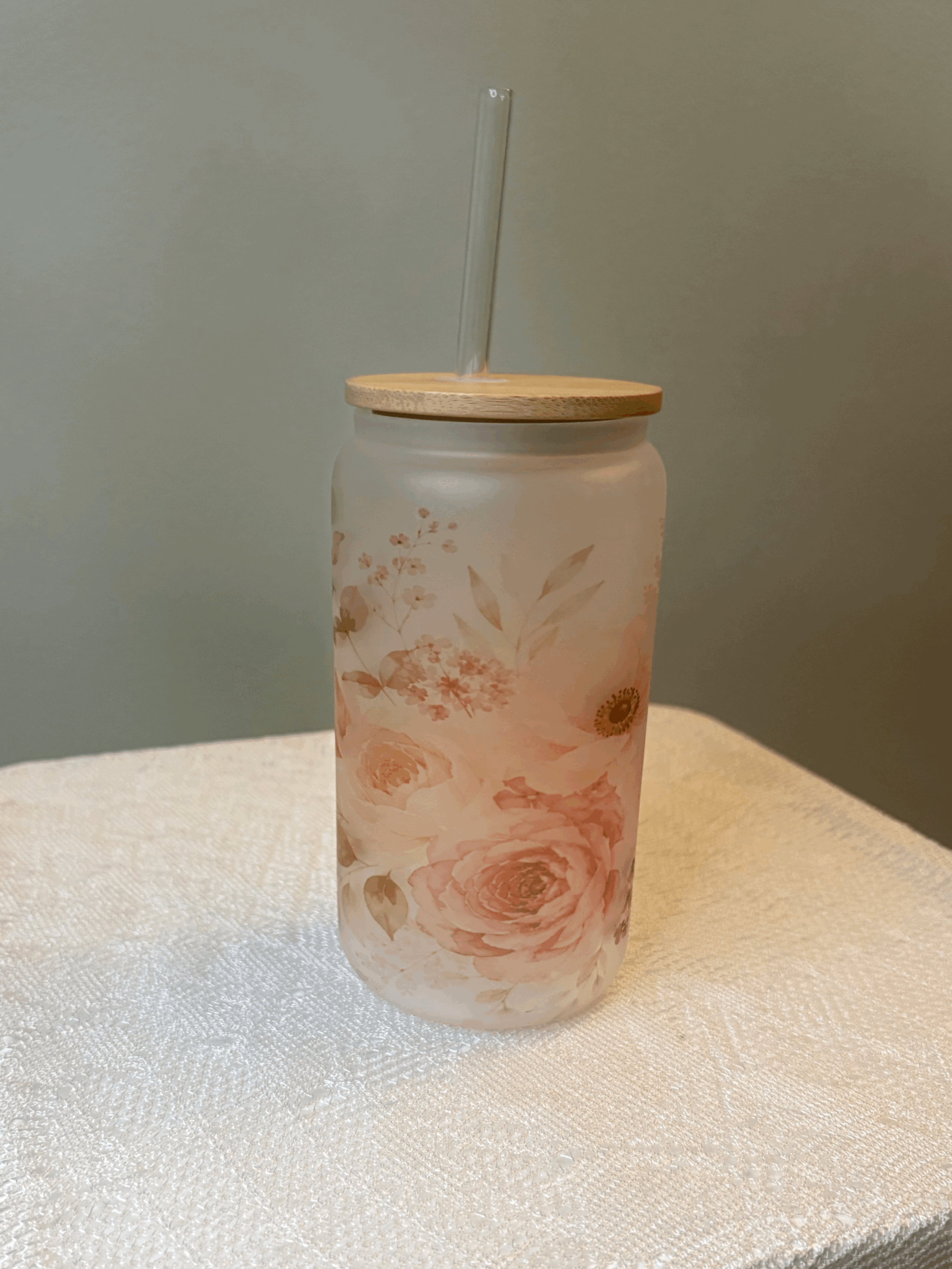 Custom Frosted Glass Cups