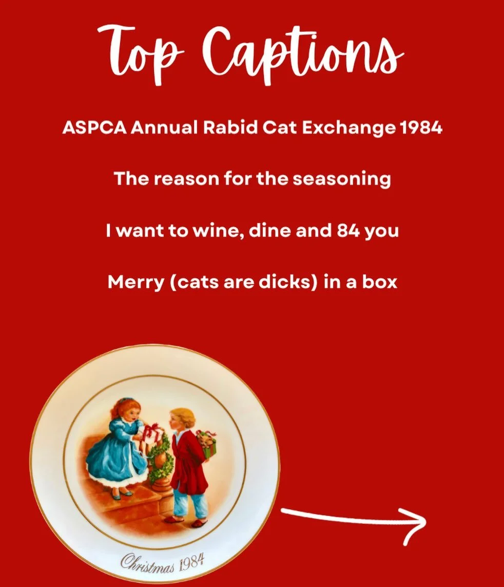 Caption Contest: 
Go vote in the IG stories! Or comment. Whatever. #tense