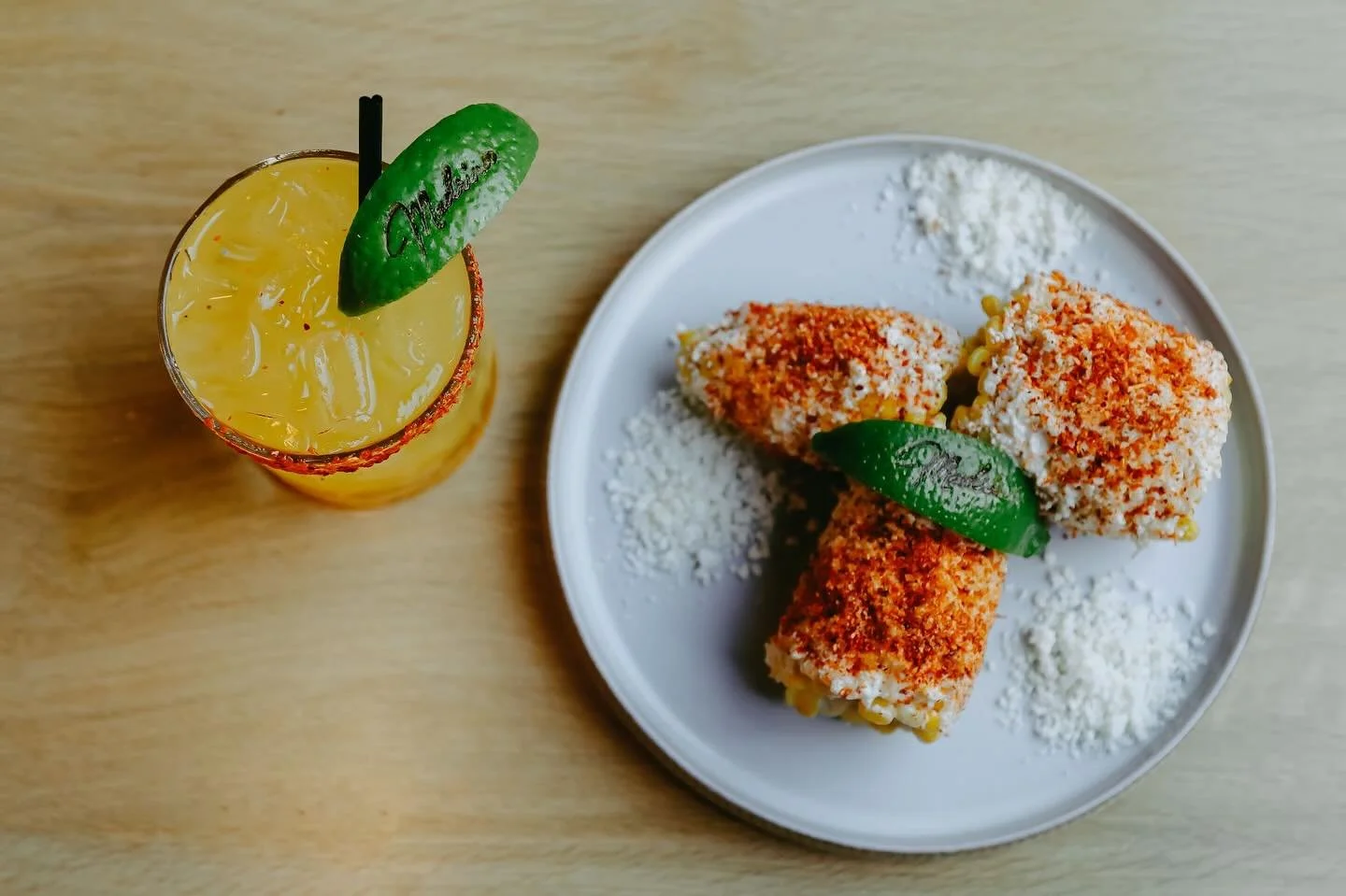 This is the best Elotes in town pair it with a mango margarita &amp; you are set ! Come see us tonight 5-10pm.
.
.
.
.
Photography: @elloruthie.collection 
.
.
#madrina #latina #latinaownedbusiness #latinaowned #fyp #foodie #pdxfoodie #pnwfoodie #elo