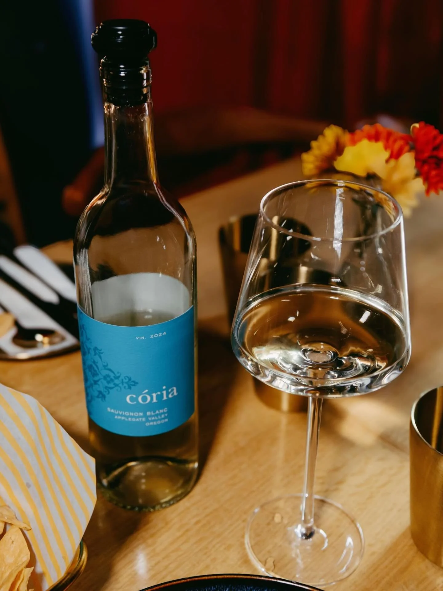 Proud to pour something special at our table. This beautiful Oregon wine comes from a @coriaestates . Mexican-owned vineyard, and we&rsquo;re honored to share it with our guests. Supporting culture, and local businesses is always worth raising a glas