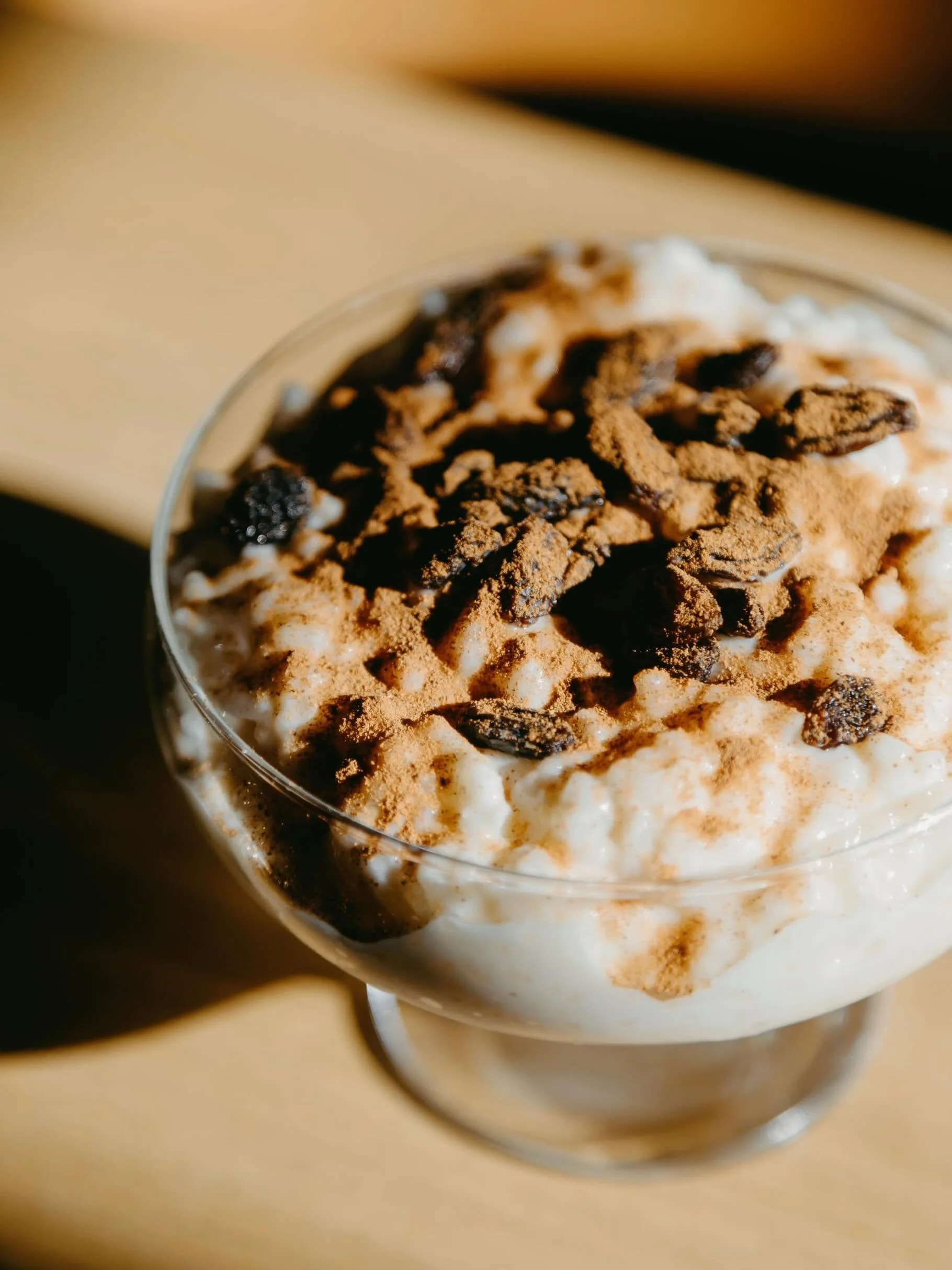 Come In &amp; get our sweet, creamy, &amp; dusted with just the right touch of cinnamon. Our arroz con leche is comfort in every spoonful warm, nostalgic, and made with love. 💙
.
.
.
.
#supportsmallbusiness #fyp #latinaowned #arrozconleche #pdxfoodi