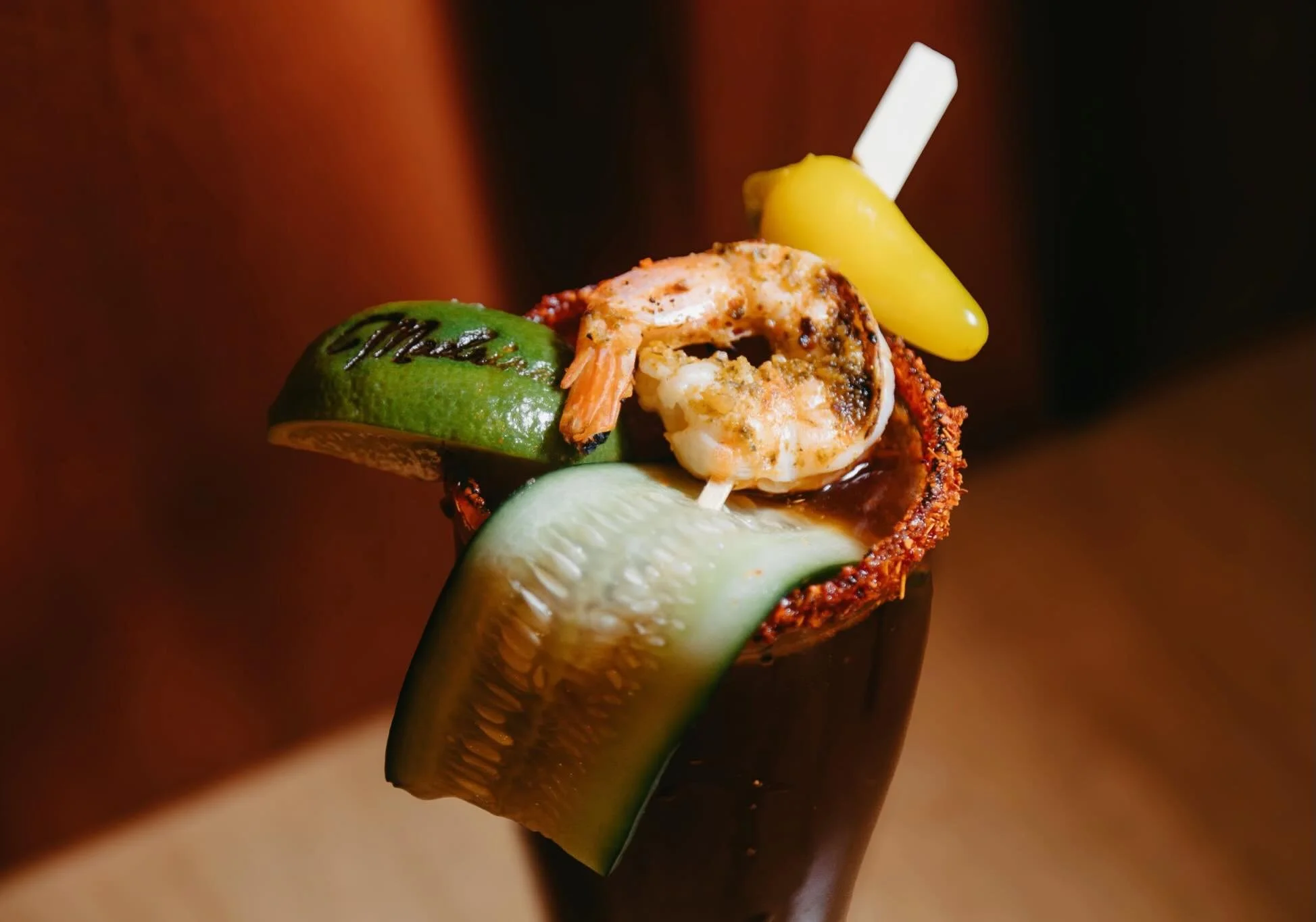 Not your average michelada 
Loaded with bold flavor, grilled shrimp, fresh cucumber, lime, and that spicy rim that hits every time. One sip and you&rsquo;ll understand why everybody keeps coming back 🍤🍺🌶️
.
.
#fyp #supportsmallbusiness #portlandor