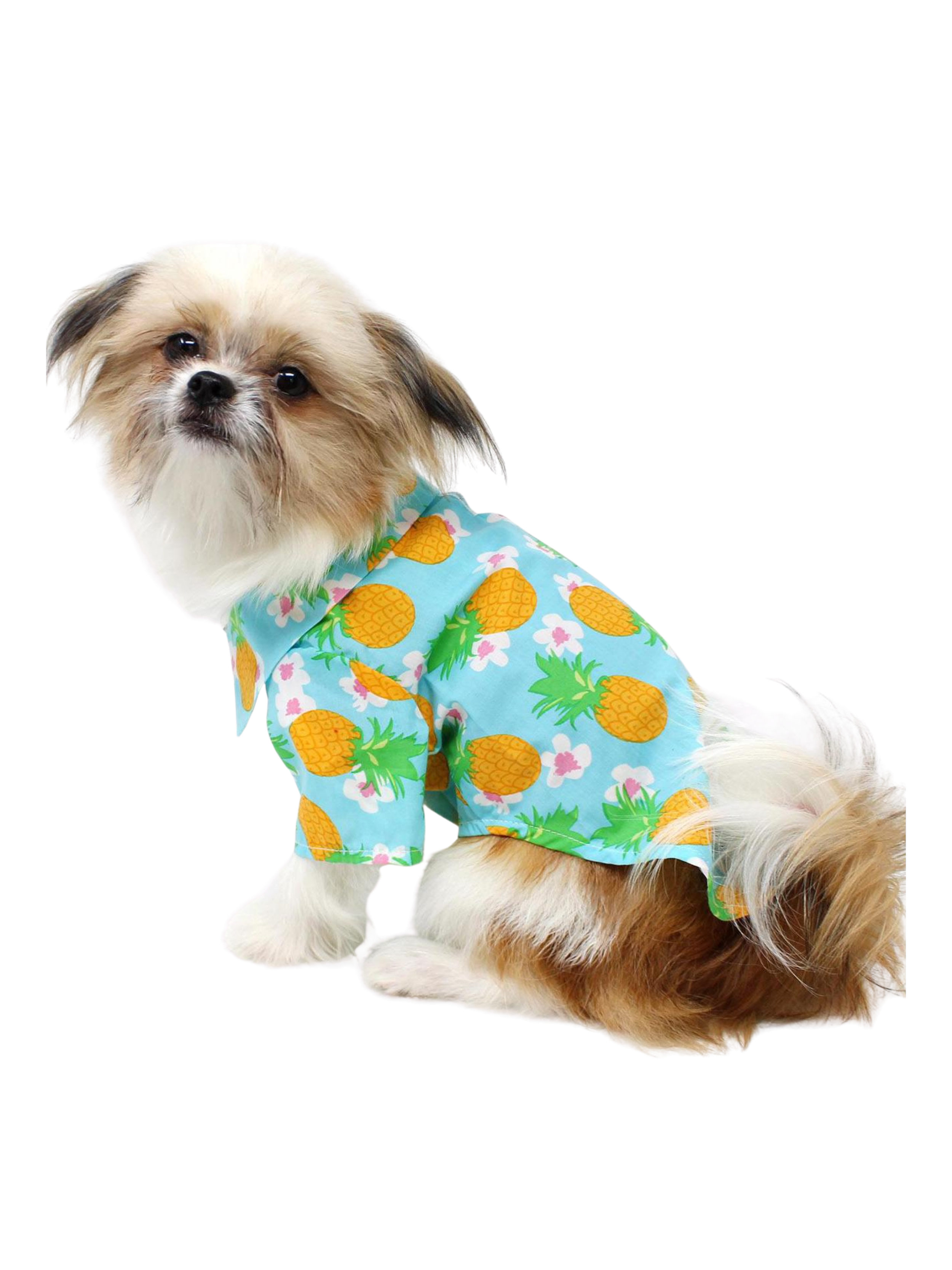 Hawaiian Camp Shirt - Pineapple Luau