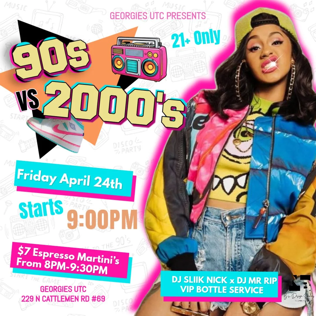 90s Vs 2000s at Georgies