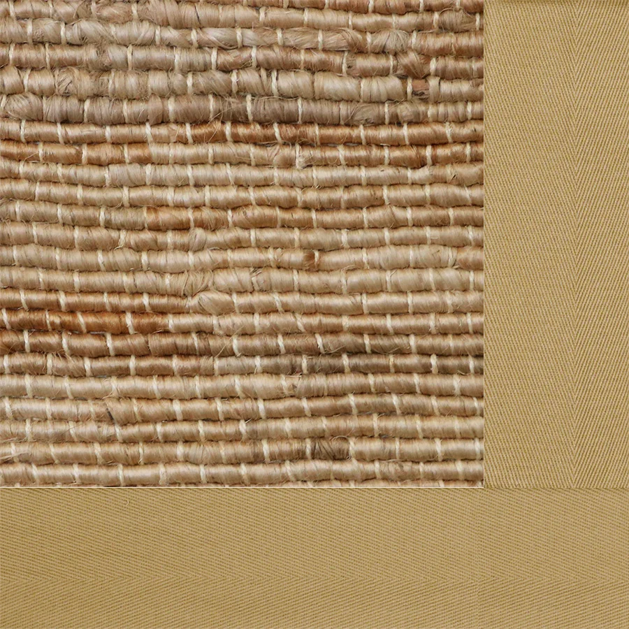 Fibreworks Coil Jute 2071 Bound Jute Sisal Blend Area Rug 10' x 14'