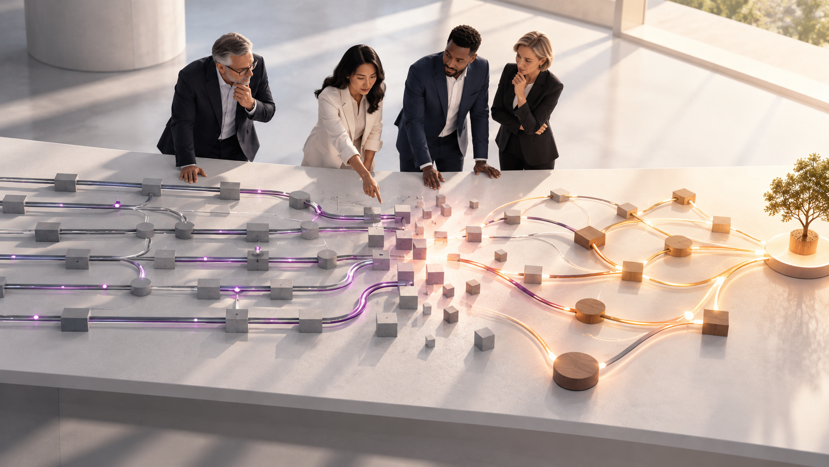 AI Deployment vs. AI Transformation: Reimagining Work