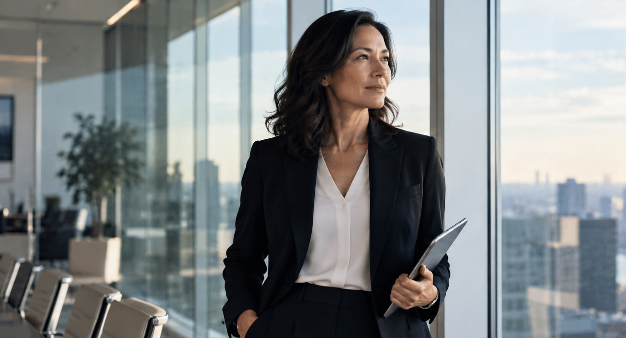 Senior executive navigating a new or expanded leadership mandate with Executive Advisory