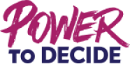 Logo for Power to Decide