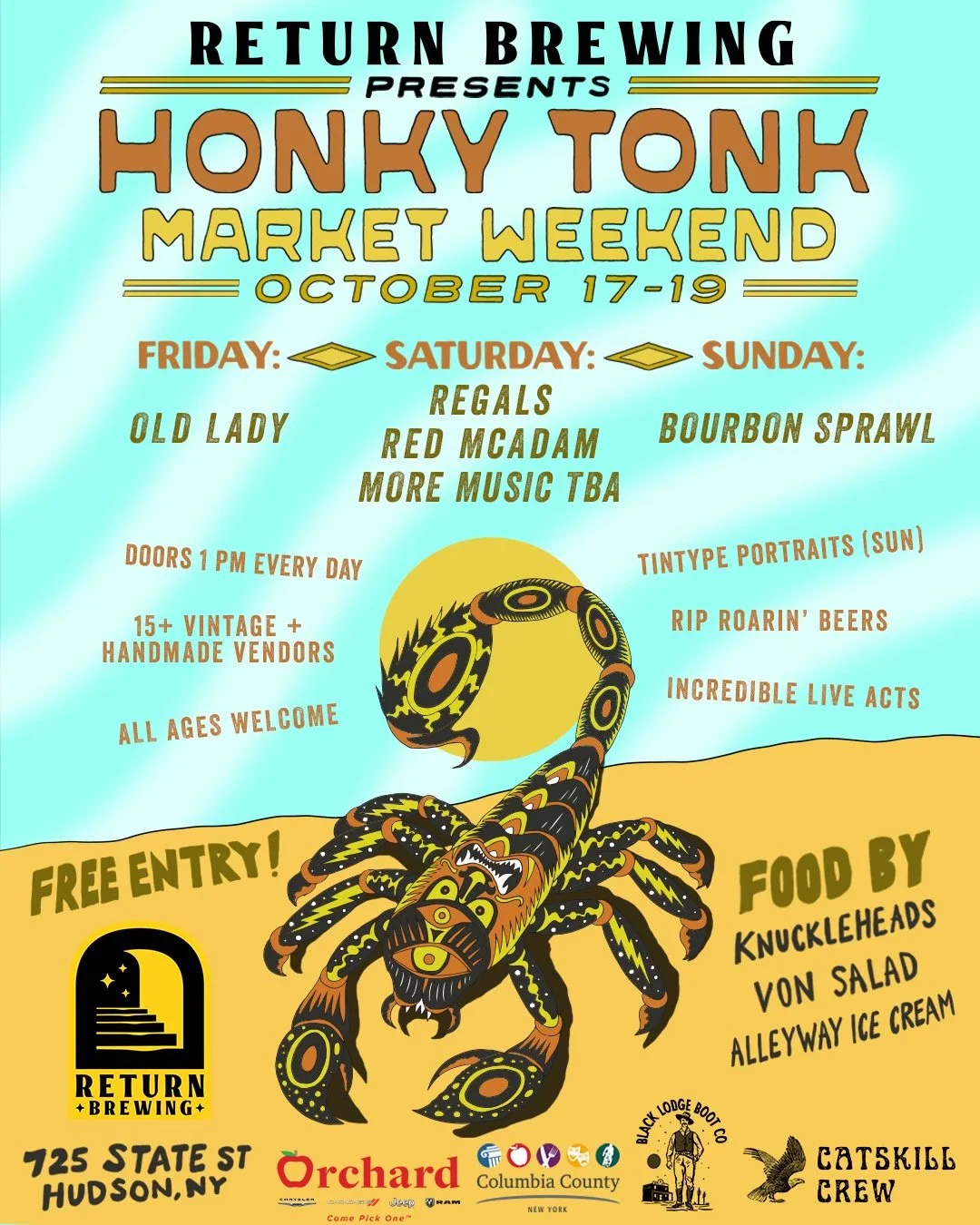 Honky Tonk market weekend