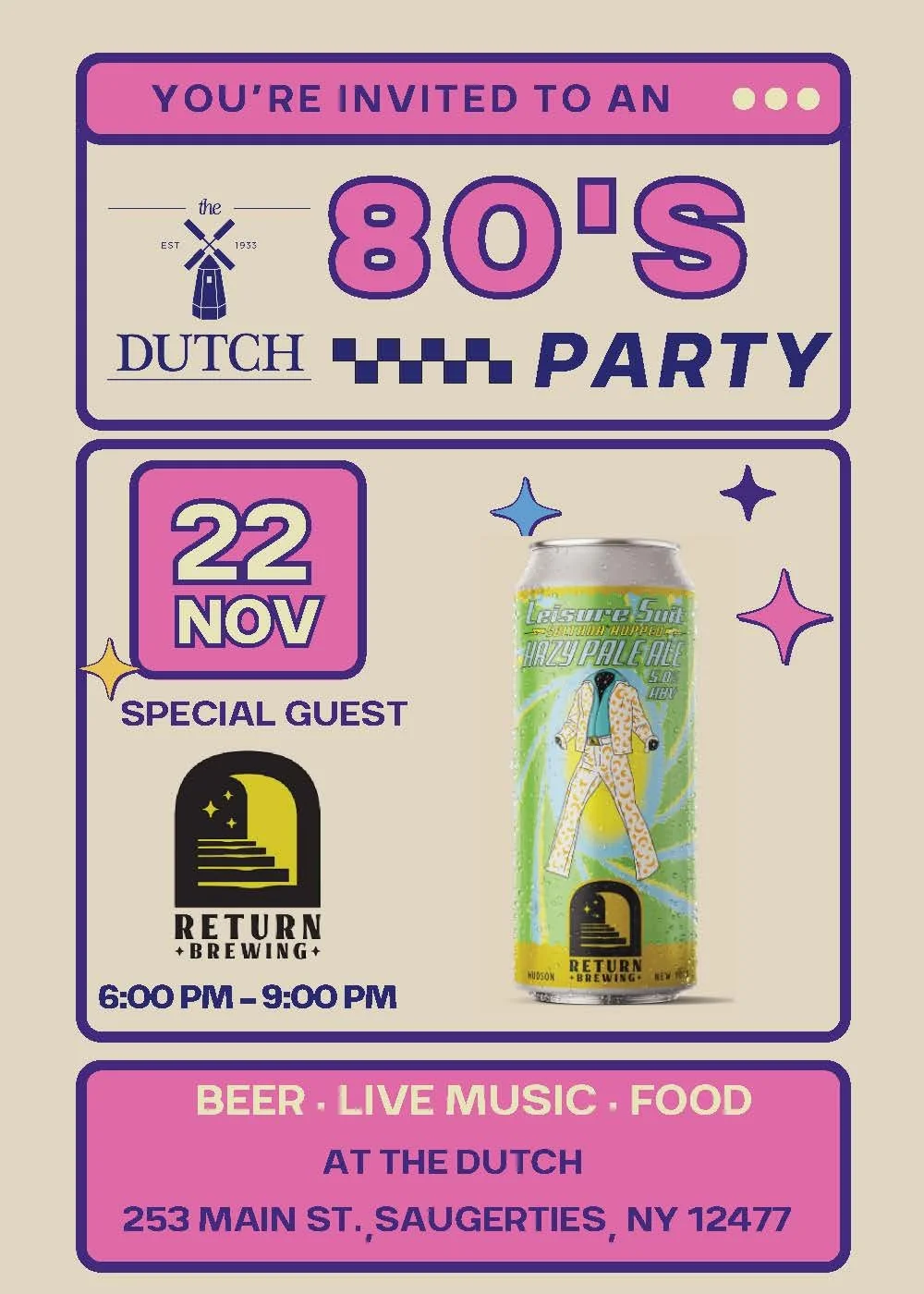 The Dutch 80's Party