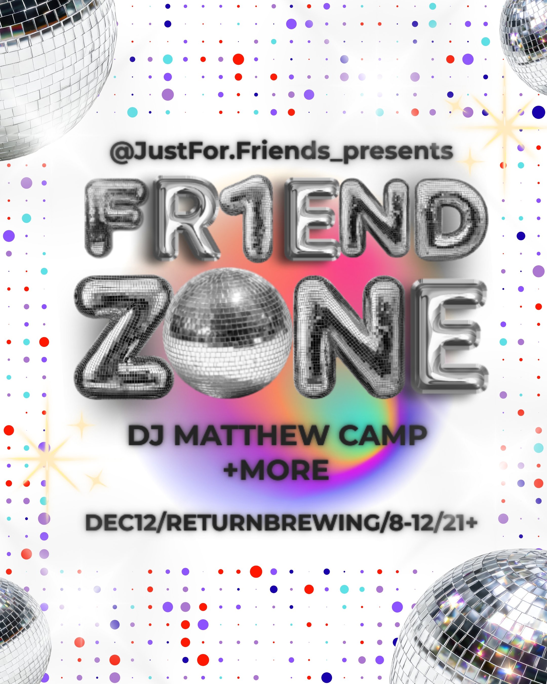 FRIEND ZONE DANCE PARTY