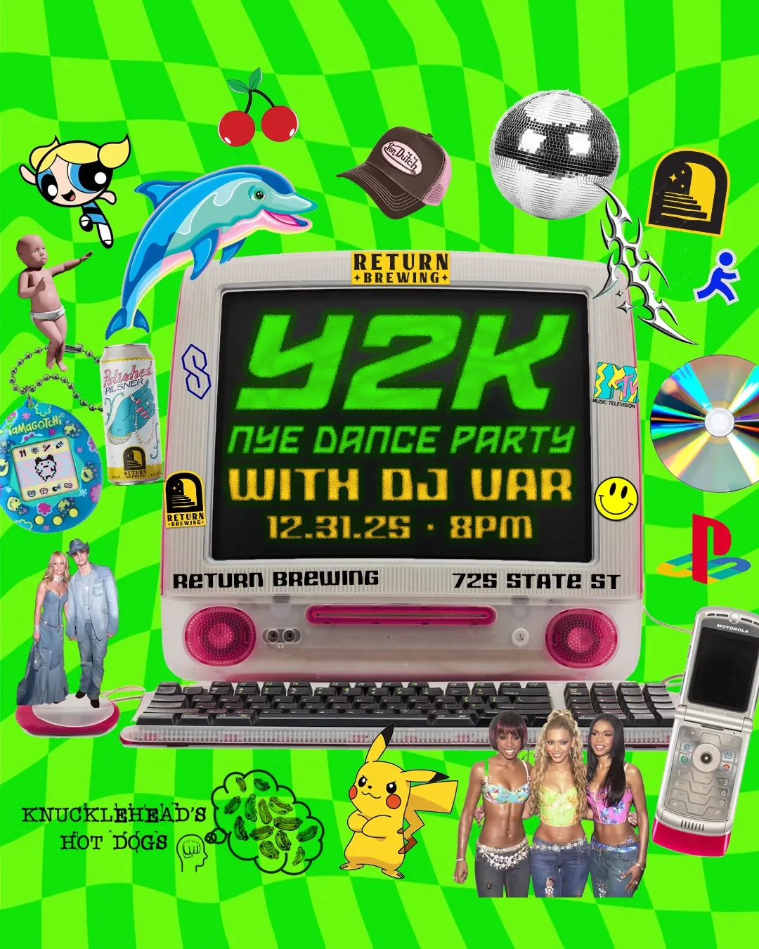 y2k dance party with DJ VAR