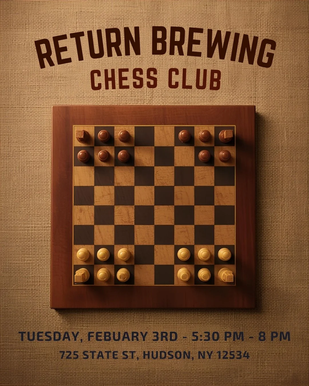 Return Brewing Chess Club