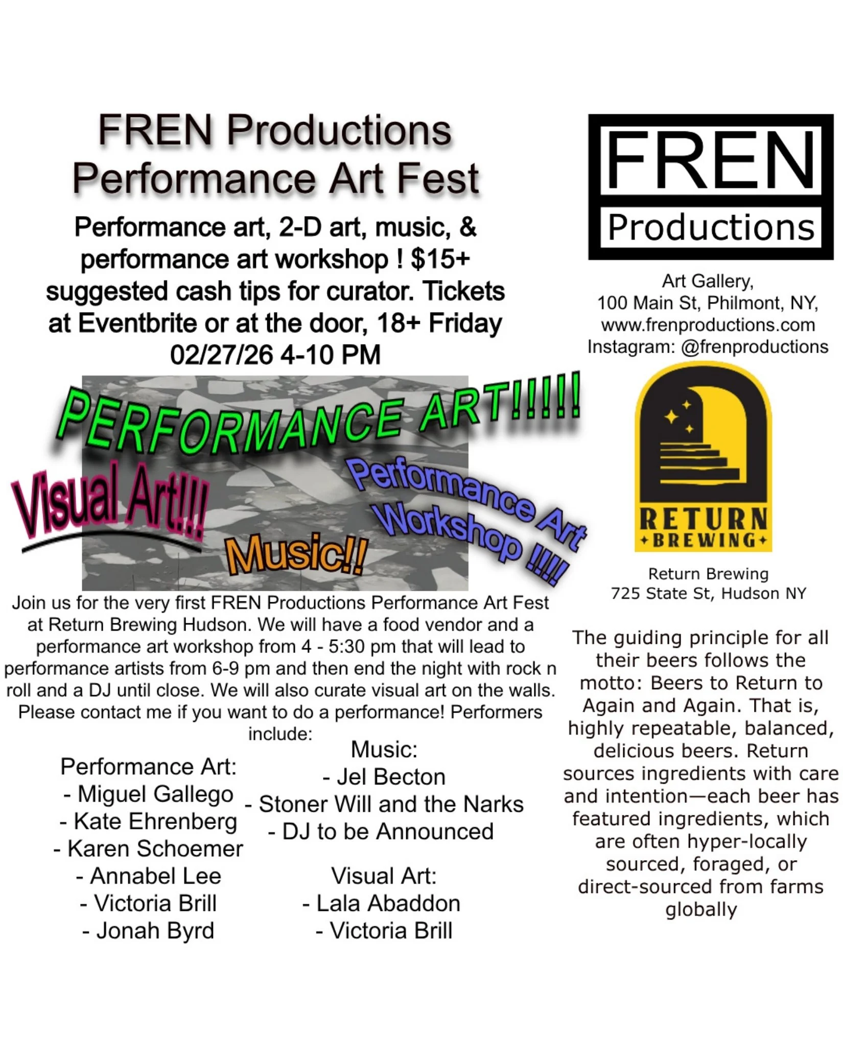 FREN Performance Arts Fest