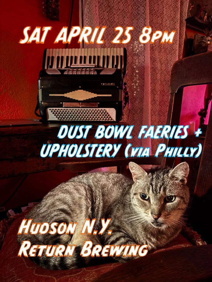 LIVE MUSIC: Dust Bowl Faeries + Upholstered