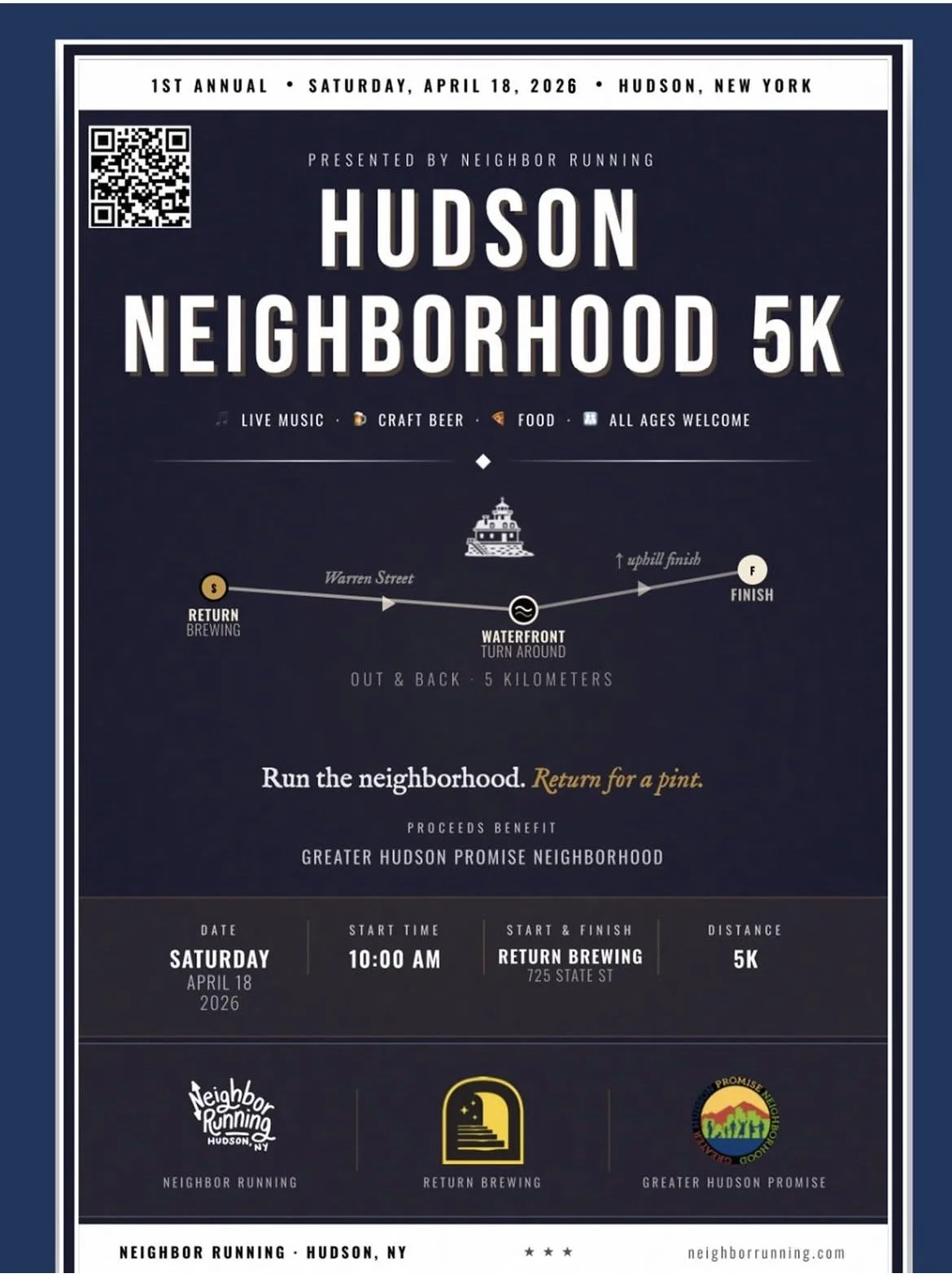 Hudson Neighborhood 5K
