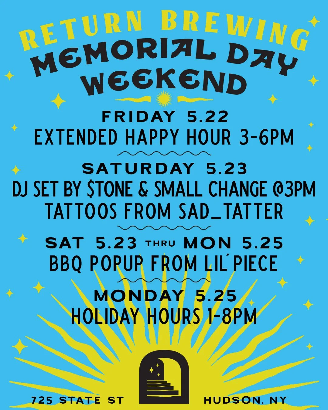MEMORIAL DAY WEEKEND EXTRAVAGANZA