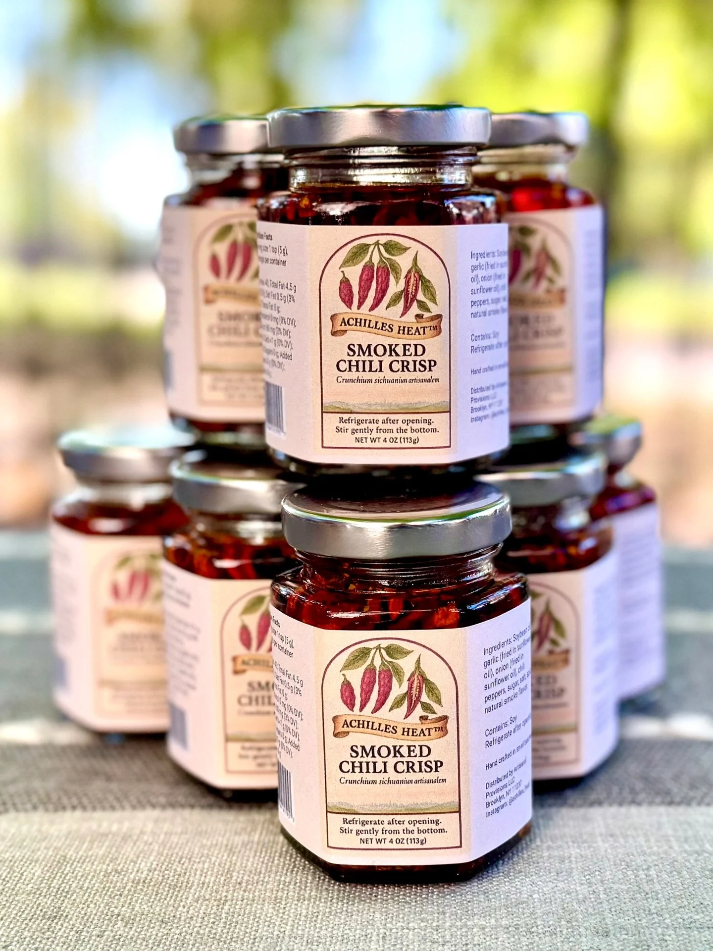 Excited to announce that we&rsquo;ve been invited by @foodkarmanyc to join @ciderfeasthq at CiderFeast Brooklyn.

We&rsquo;ll be setting up a full Achilles Heat&reg; tasting station, featuring our smoked chili crisp and smoked hot sauces. Recently sh