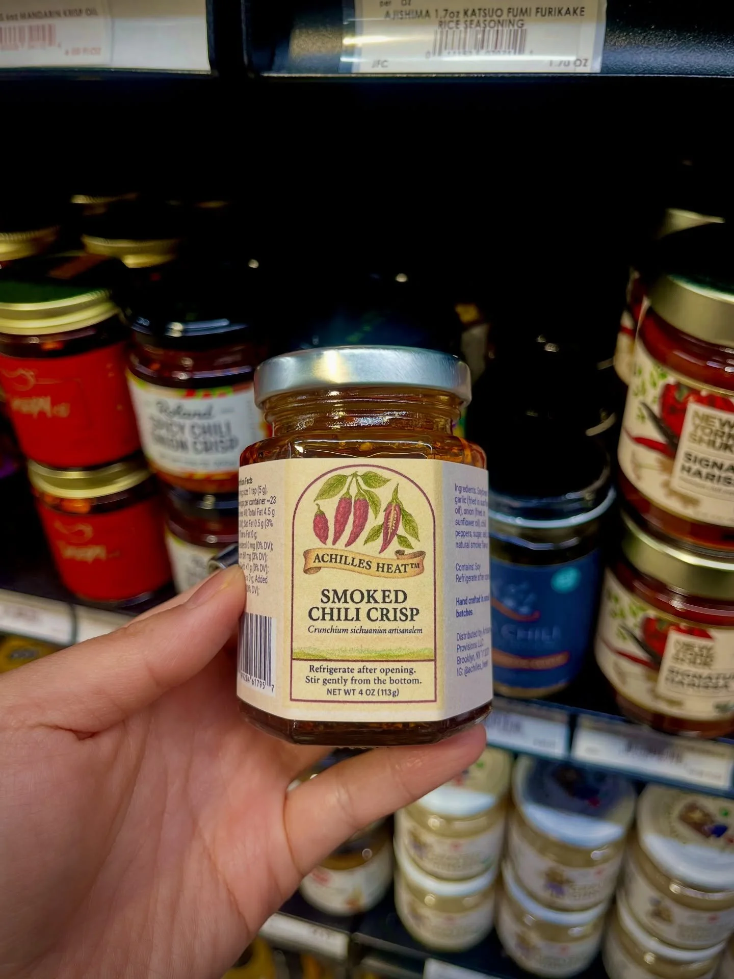 It&rsquo;s happening! Achilles Heat&trade; has hit the shelves at @jubileemarketplace in Greenpoint, Brooklyn and this is just the beginning. 🌶️

These last several days have felt so surreal. When I first moved back to NYC after living abroad for se