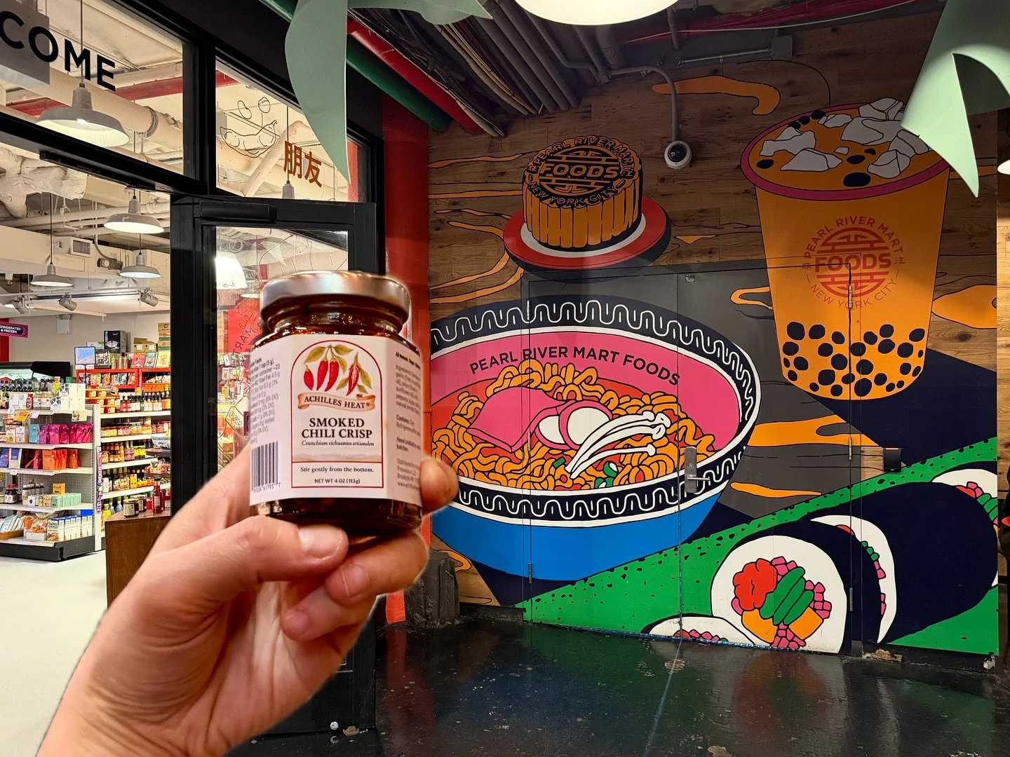 Smoky, crunchy, and uniquely Brooklyn, come taste the award-winning Achilles Heat&reg; Smoked Chili Crisp and see why everyone&rsquo;s been talking about it.

Since the first day I moved to New York, Pearl River Mart has been one of my favorite store