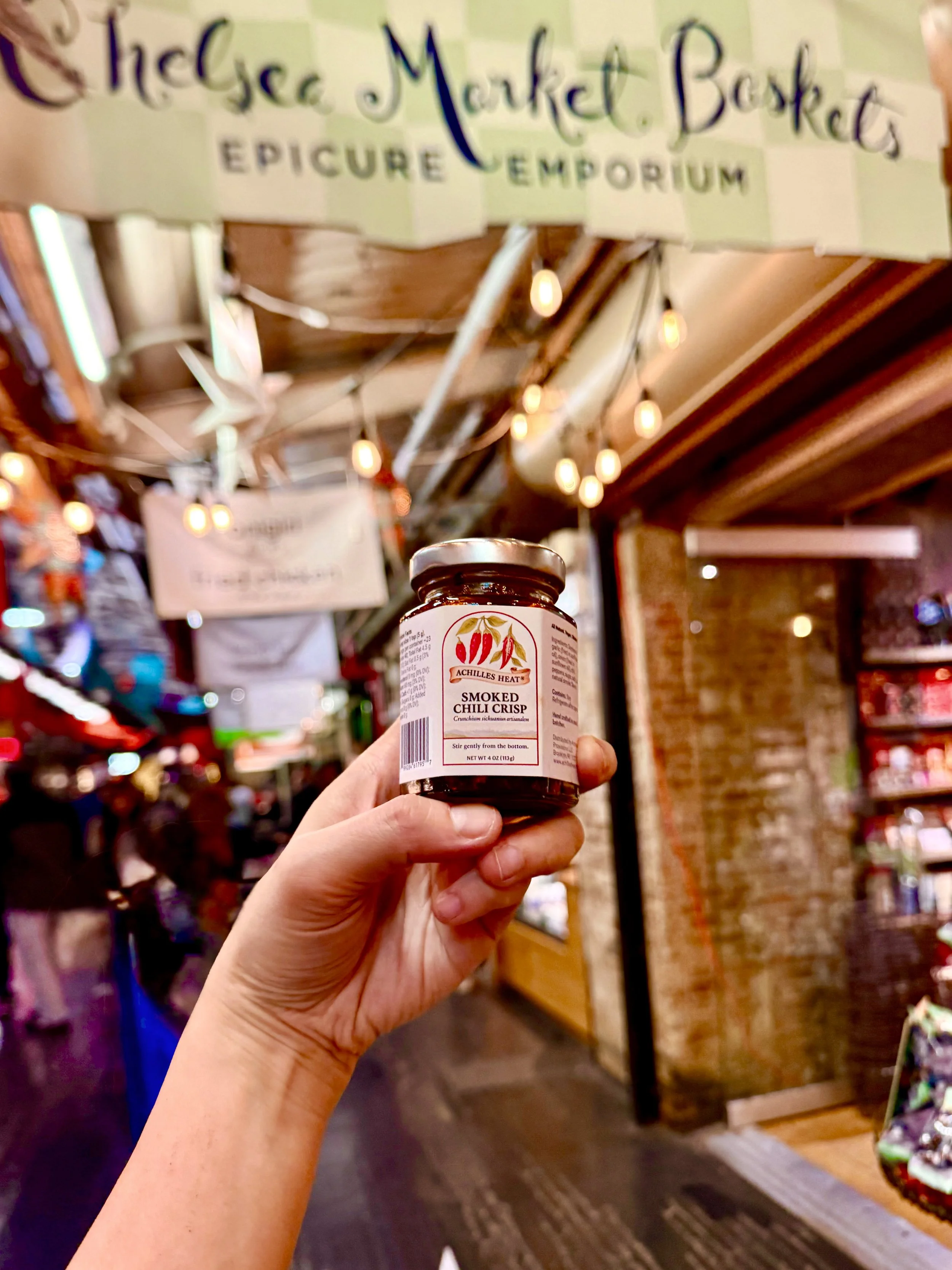 Achilles Heat® Tasting at Chelsea Market Baskets