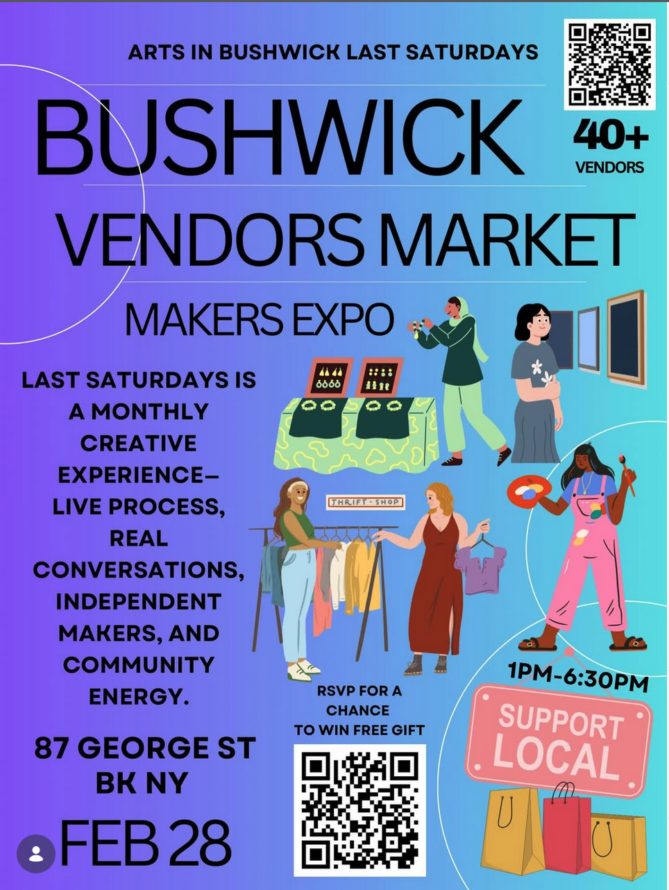 Achilles Heat® at Bushwick Vendors Market