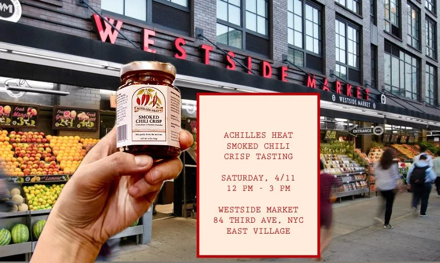 Achilles Heat Tasting at Westside Market, East Village