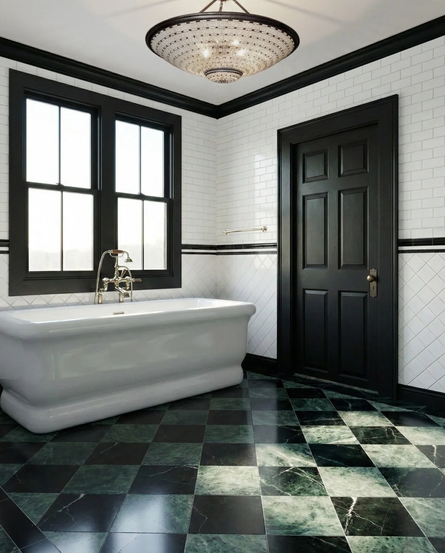 A conceptual peek into a master bathroom renovation currently underway. Intentionally layered tile patterns pulled from my brain, custom keystones and mosaics inspired by meaningful moments in the client&rsquo;s life, bespoke fixtures, and family hei