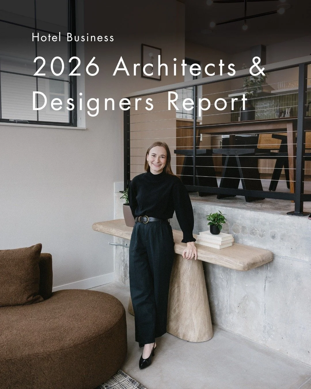 Thrilled to be featured in Hotel Business&rsquo;s 2026 Architects &amp; Designers Report alongside industry leaders shaping the future of hospitality design. In the Q&amp;A, I share insights on how intuitive, functional spaces and thoughtful design s