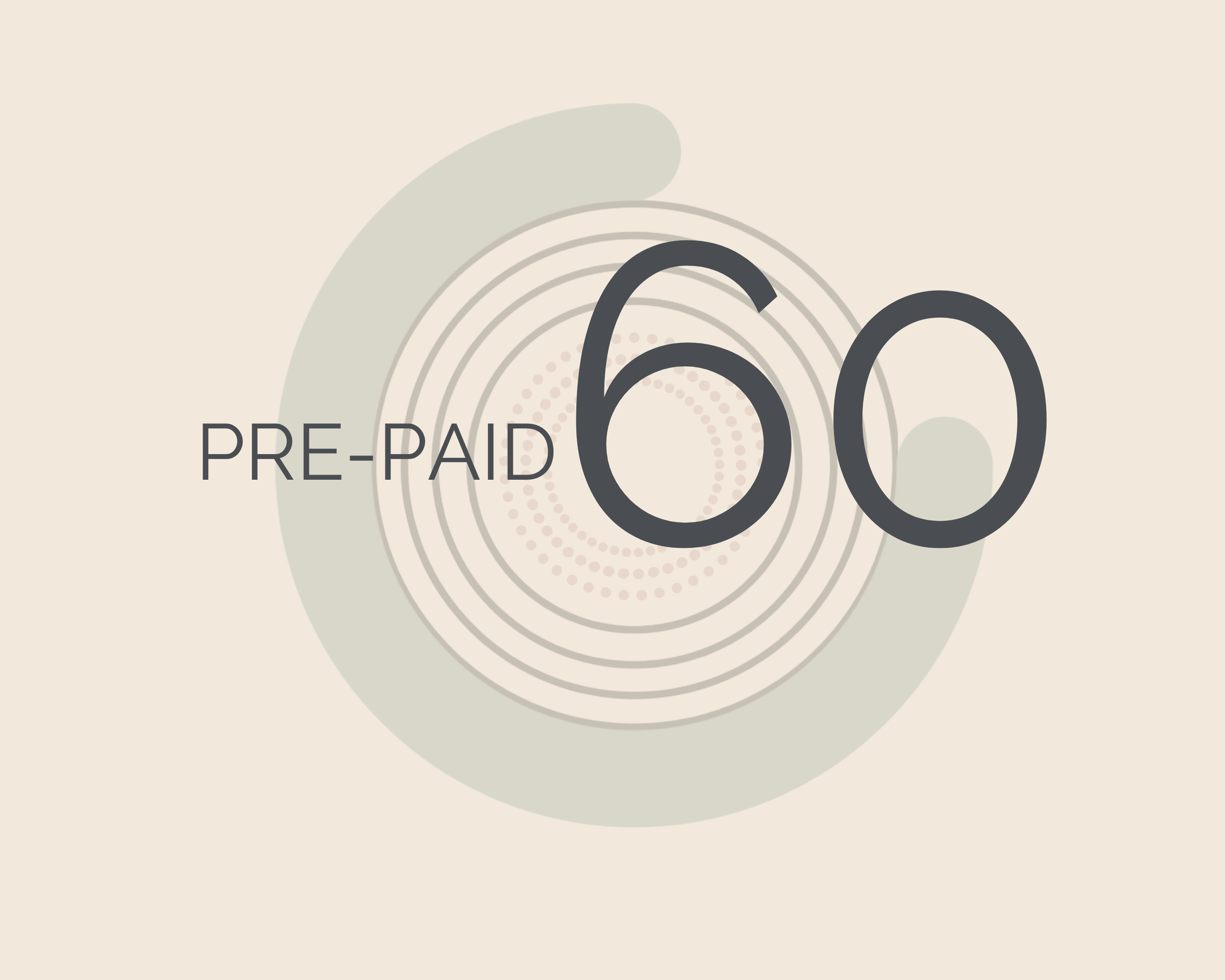 Kitchen Rental -  Pre Paid 60 Days