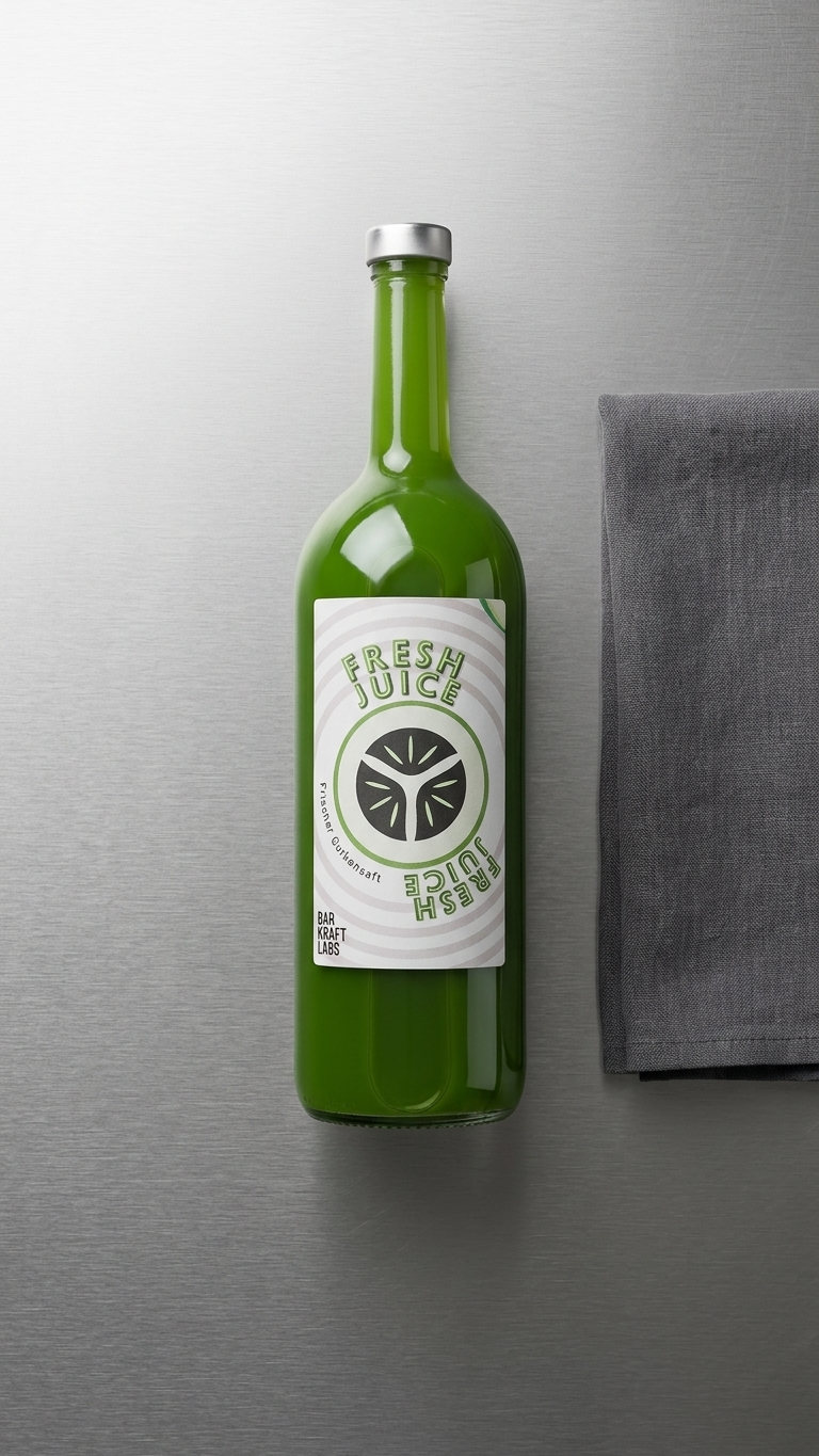 Fresh Cucumber Juice - Filtered (Frischer Gurkensaft) 1L