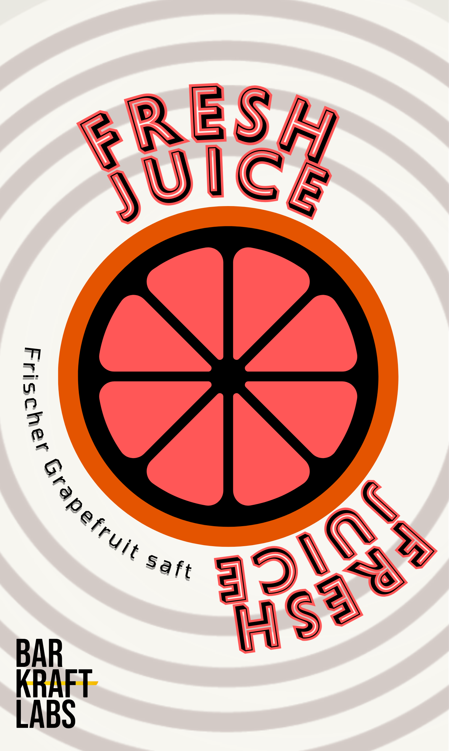 Fresh Grapefruit Juice - Filtered