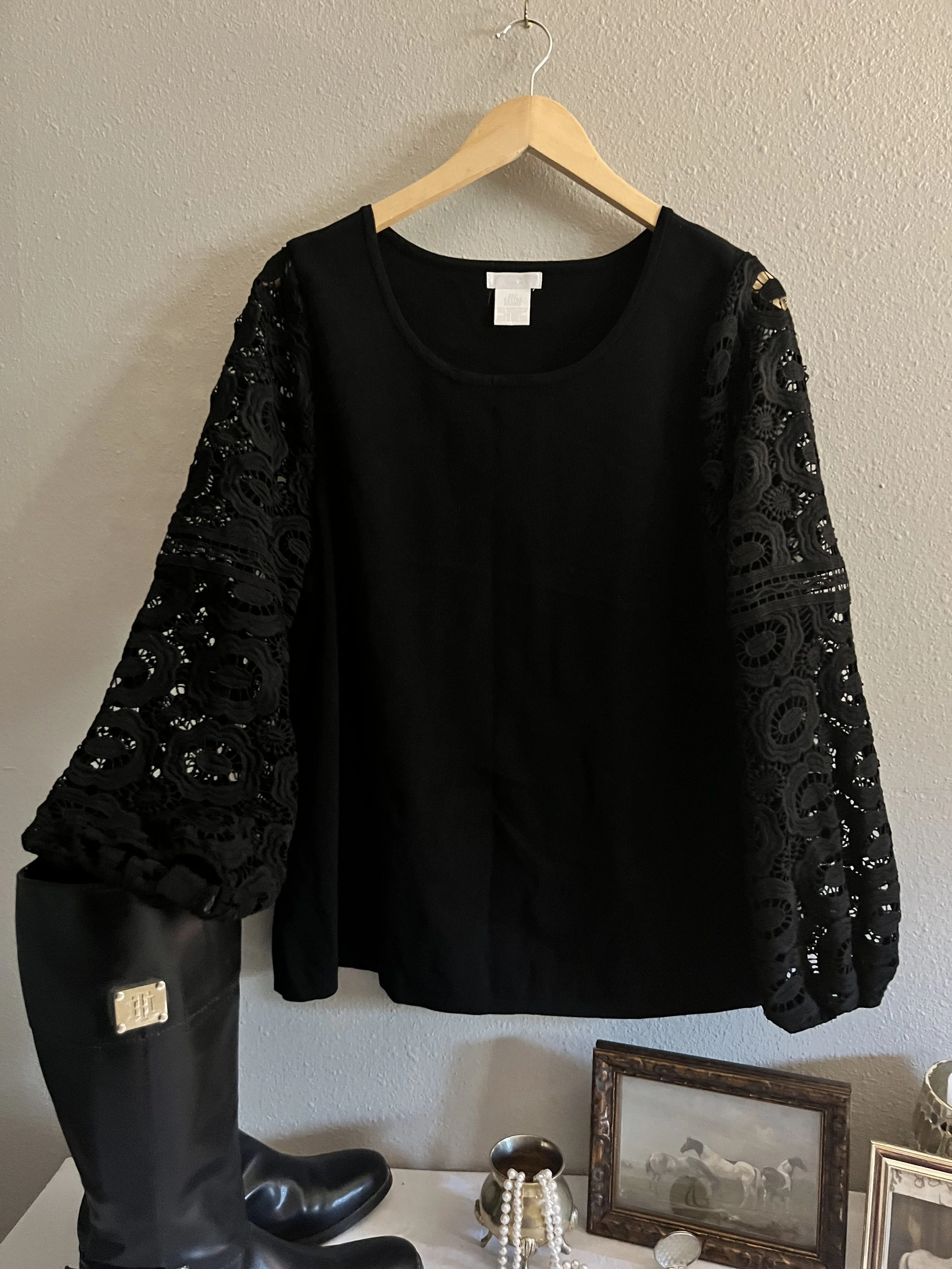 Upcycled Top One-of-One Couture  Size: 2X